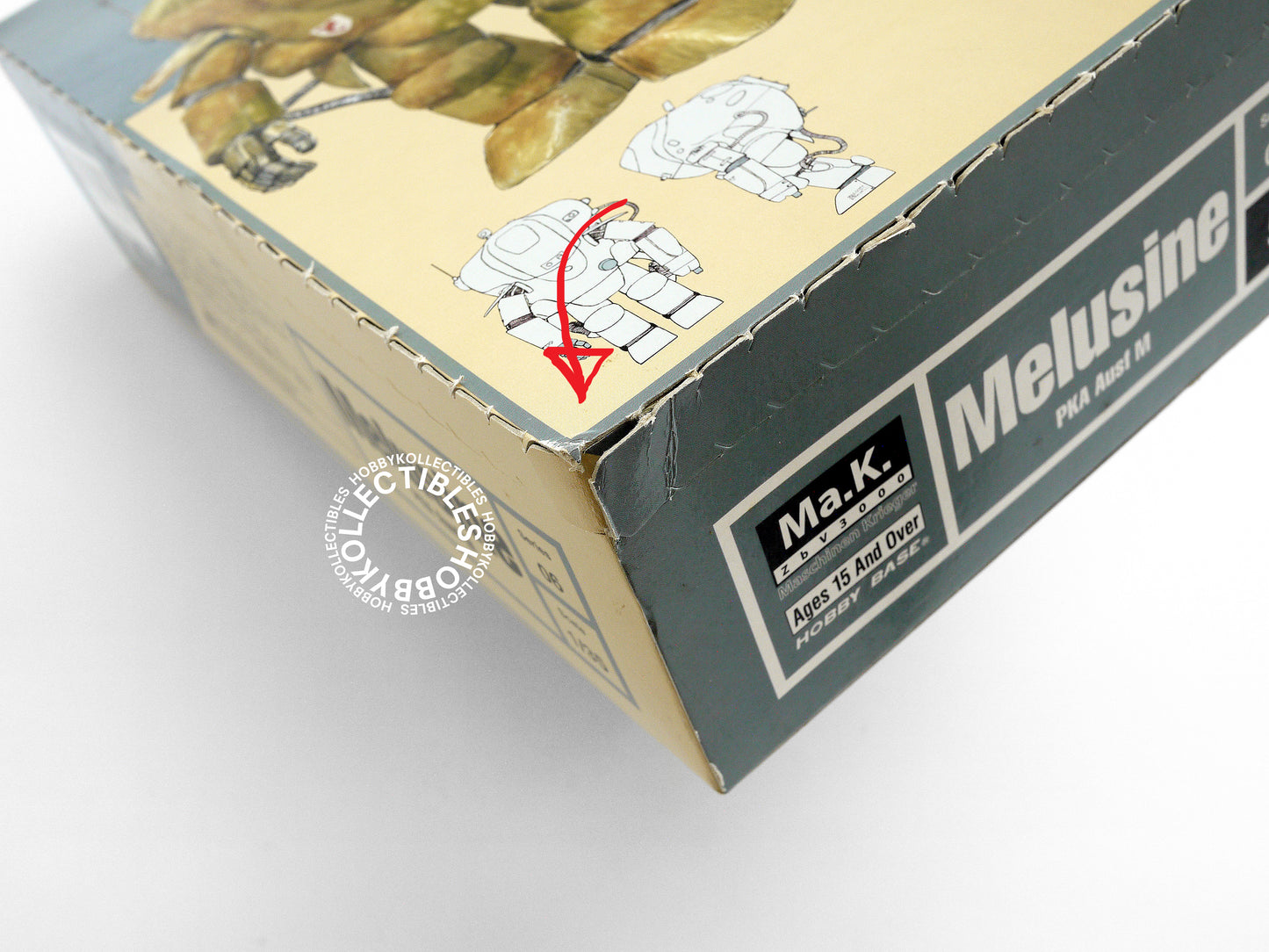 Ma.K Hobby Base Vintage 1/35 Melusine Camouflage 24 Action Figure Box Set Factory Sealed