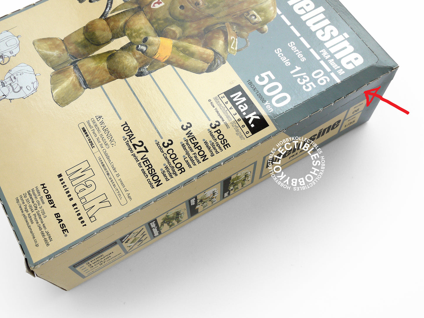 Ma.K Hobby Base Vintage 1/35 Melusine Camouflage 24 Action Figure Box Set Factory Sealed