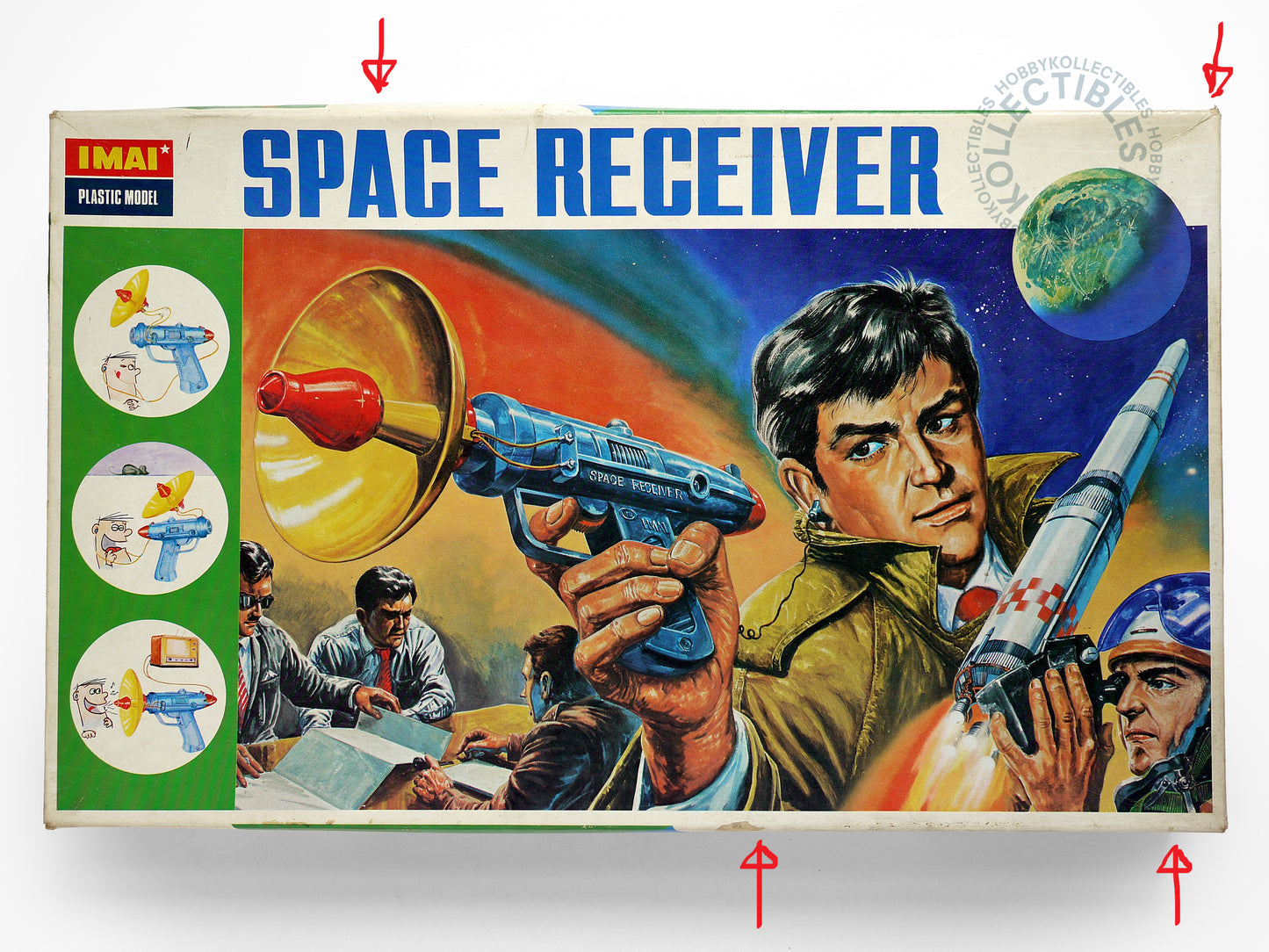 Imai Vintage Space Receiver Model Kit Mega Rare