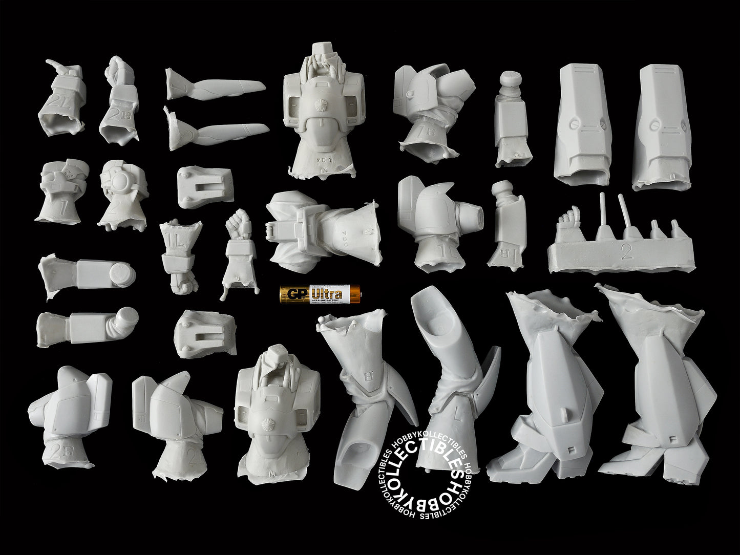 Kaiyodo Vintage 1/35 Patlabor AV-98 Ingram Vinyl Model Kit