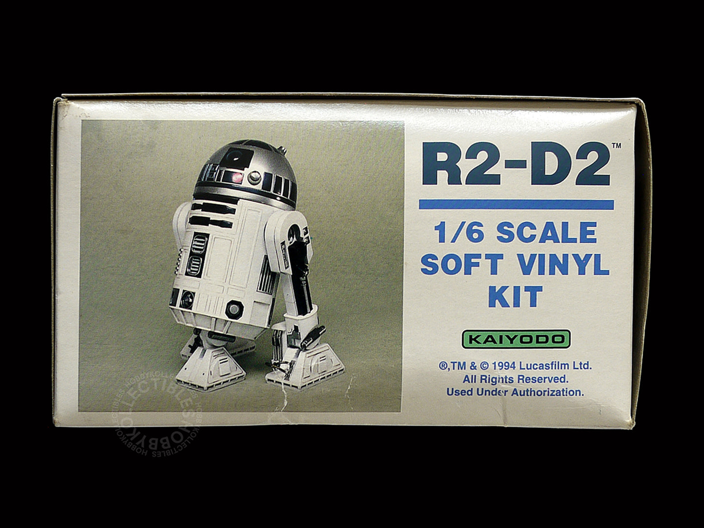 Kaiyodo Star Wars 1/6 R2-D2 Soft Vinyl model kit Rare STARTED/TRIMMED