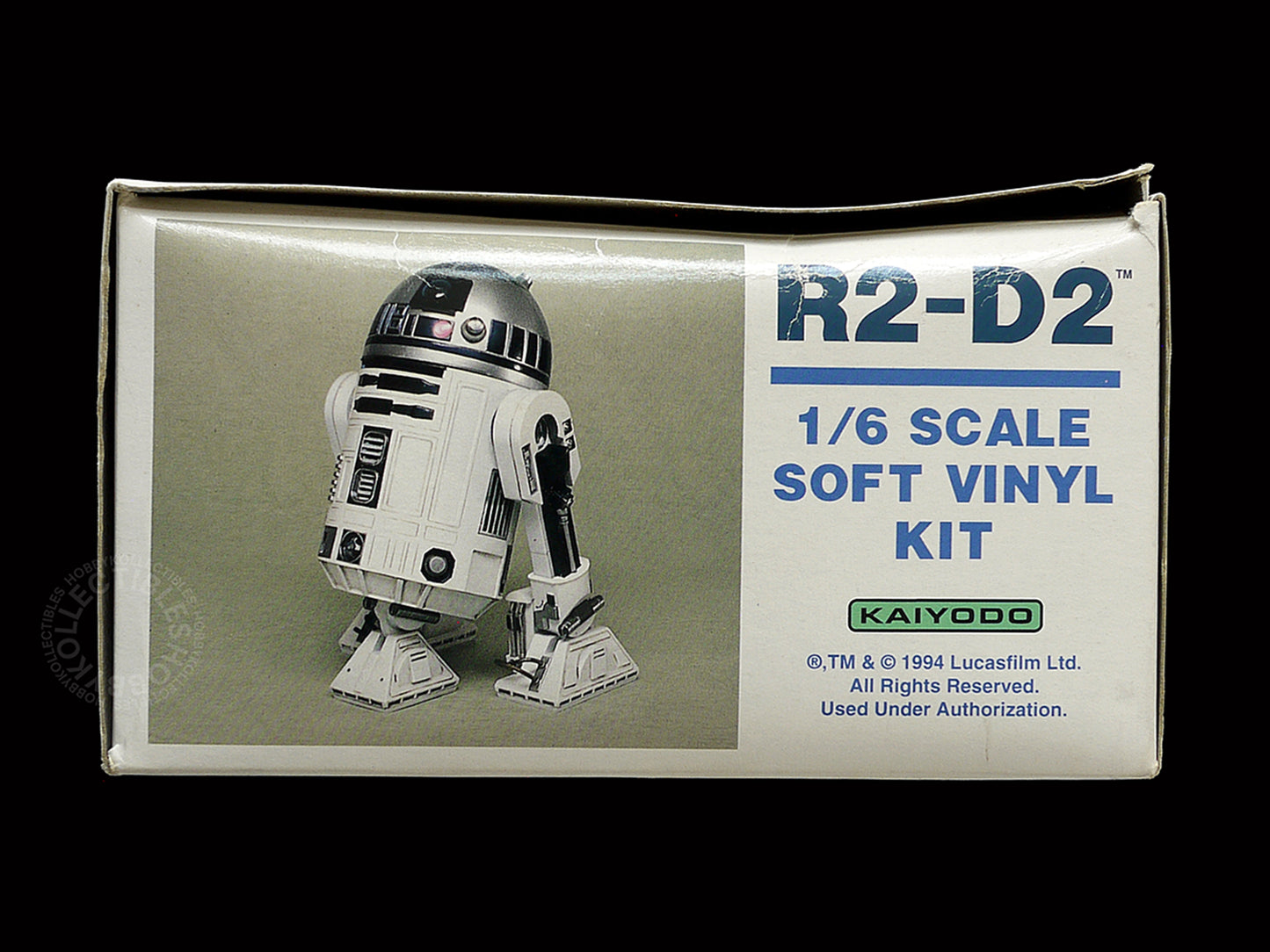 Kaiyodo Star Wars 1/6 R2-D2 Soft Vinyl model kit Rare STARTED/TRIMMED