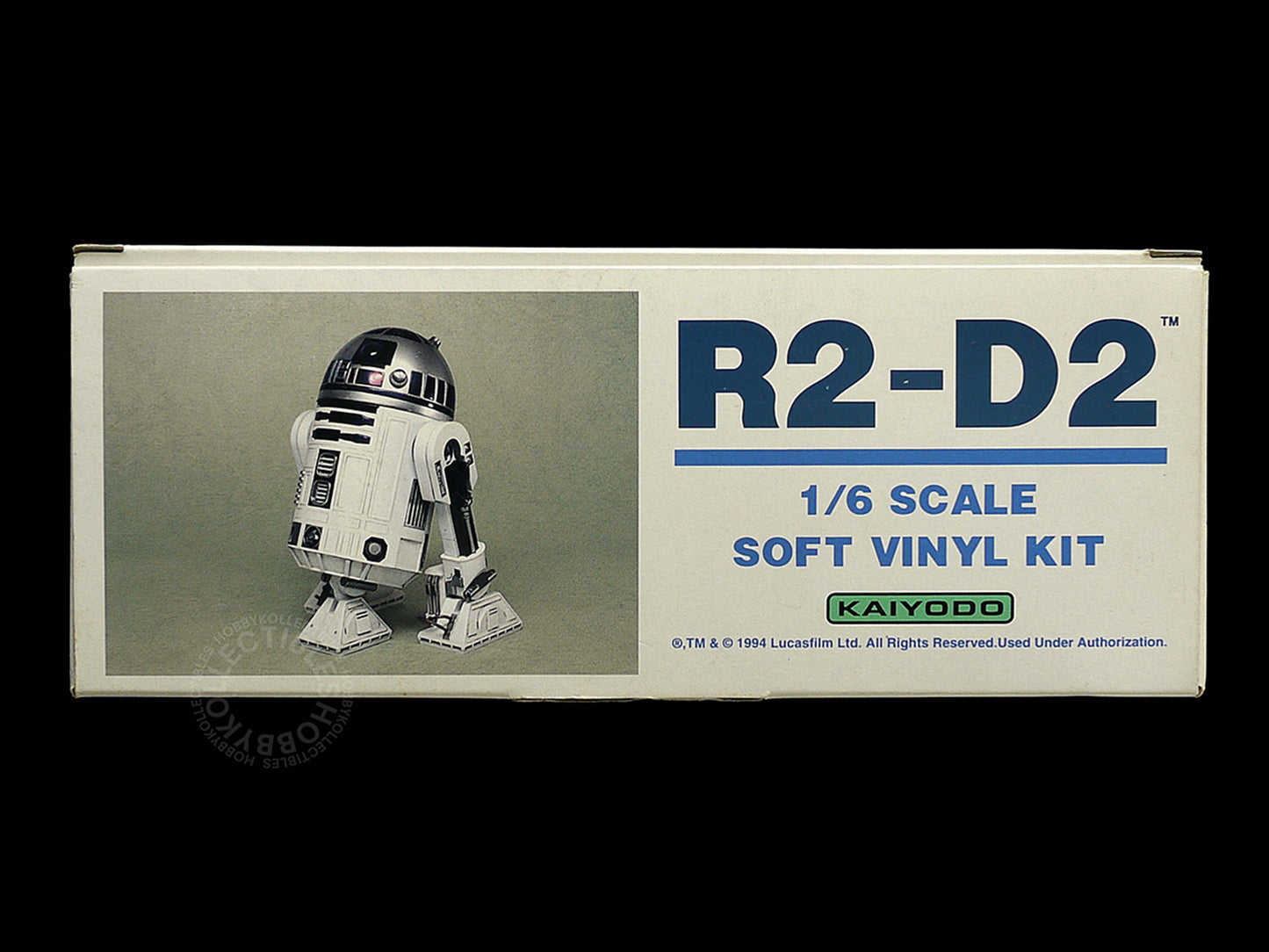 Kaiyodo Star Wars 1/6 R2-D2 Soft Vinyl model kit Rare STARTED/TRIMMED