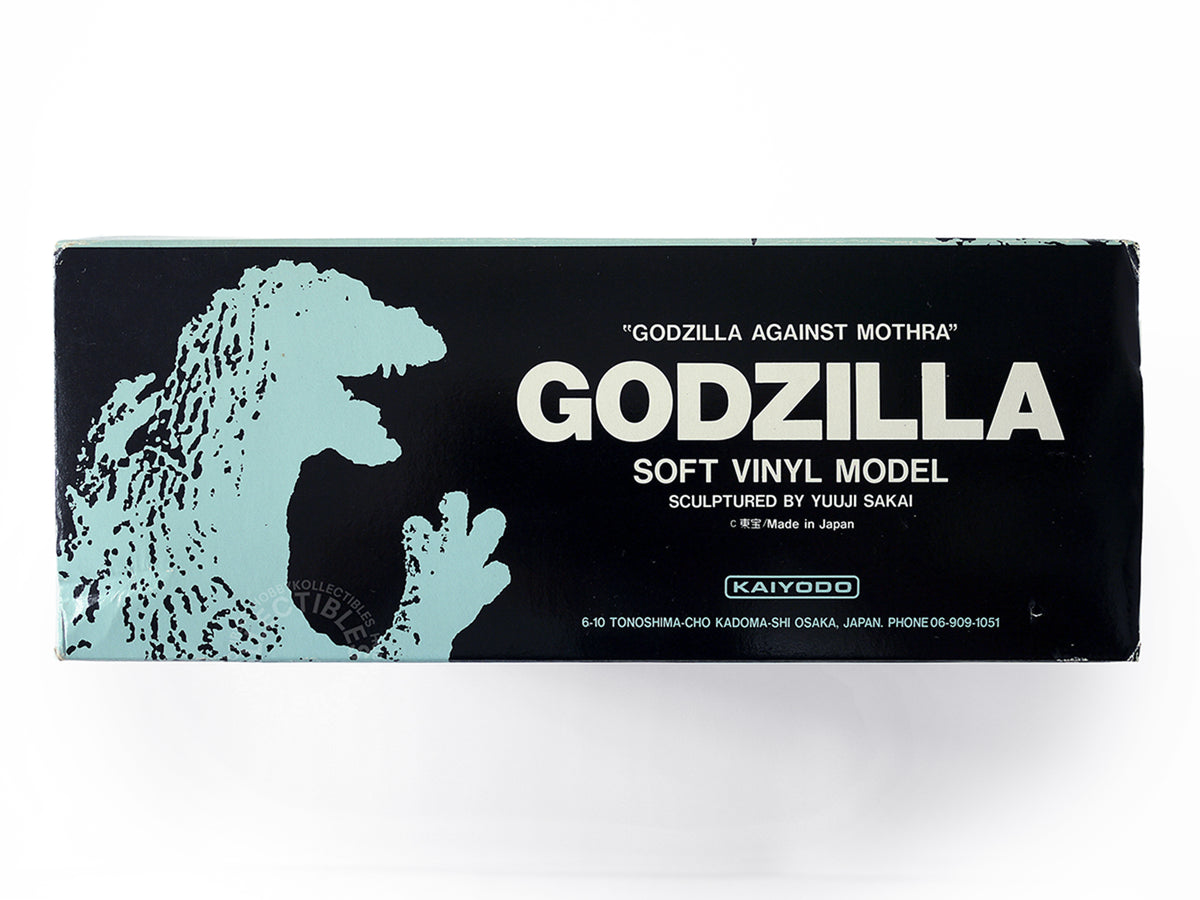 Kaiyodo 20cm "Godzilla Against Mothra" 1994 Soft Vinyl Kit by Sakai Yuuji (This item can not ship to USA)