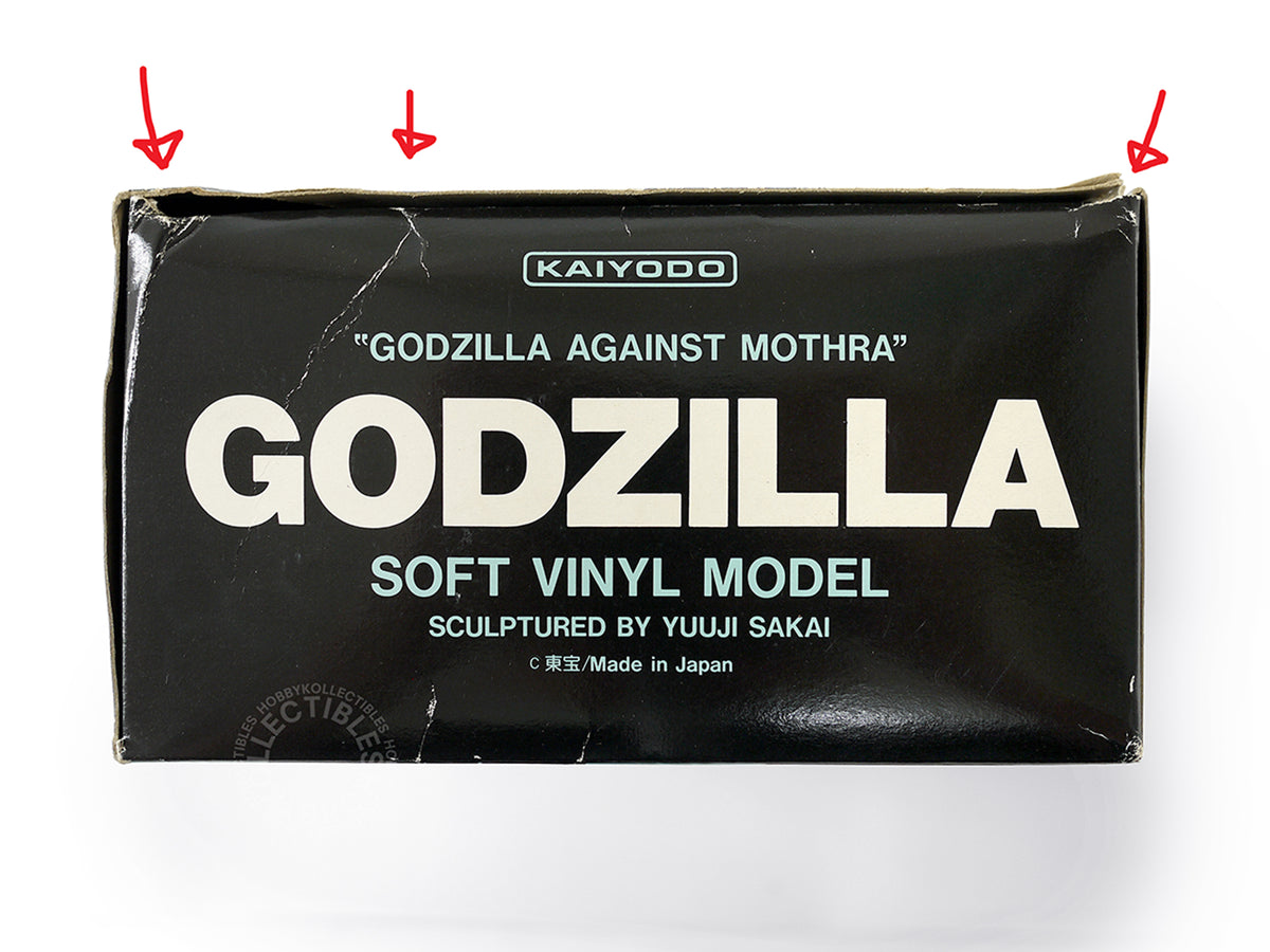 Kaiyodo 20cm "Godzilla Against Mothra" 1994 Soft Vinyl Kit by Sakai Yuuji (This item can not ship to USA)