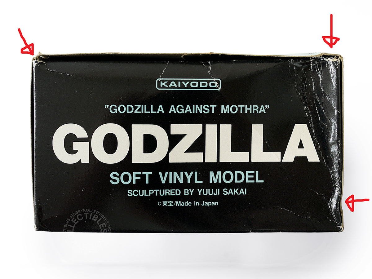 Kaiyodo 20cm "Godzilla Against Mothra" 1994 Soft Vinyl Kit by Sakai Yuuji (This item can not ship to USA)