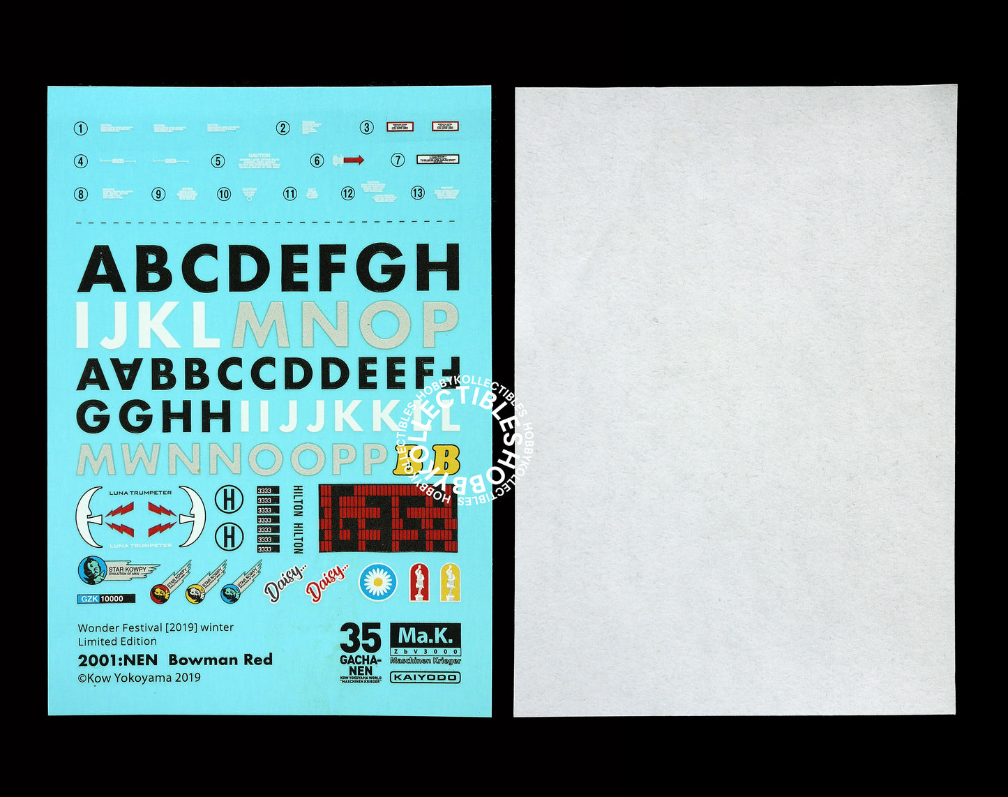 Ma.K Kaiyodo SF3D 1/35 Fireball Raccoon Heinrich Capsule Model Kit Limited Edition