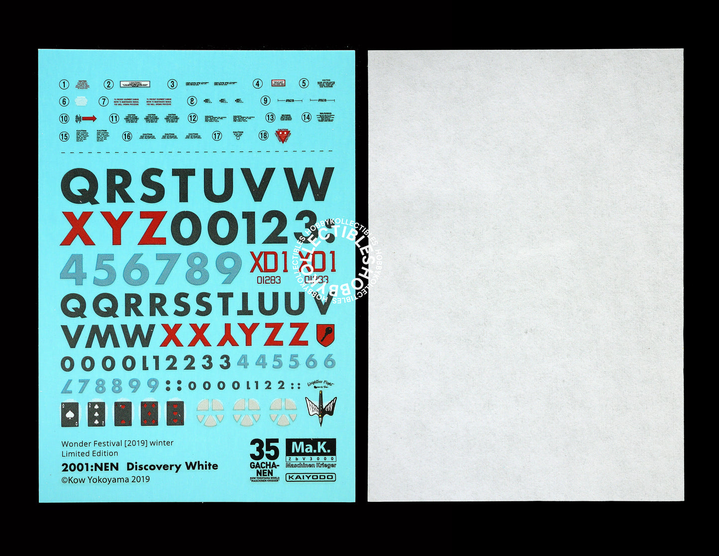 Ma.K Kaiyodo SF3D 1/35 Fireball Raccoon Heinrich Capsule Model Kit Limited Edition