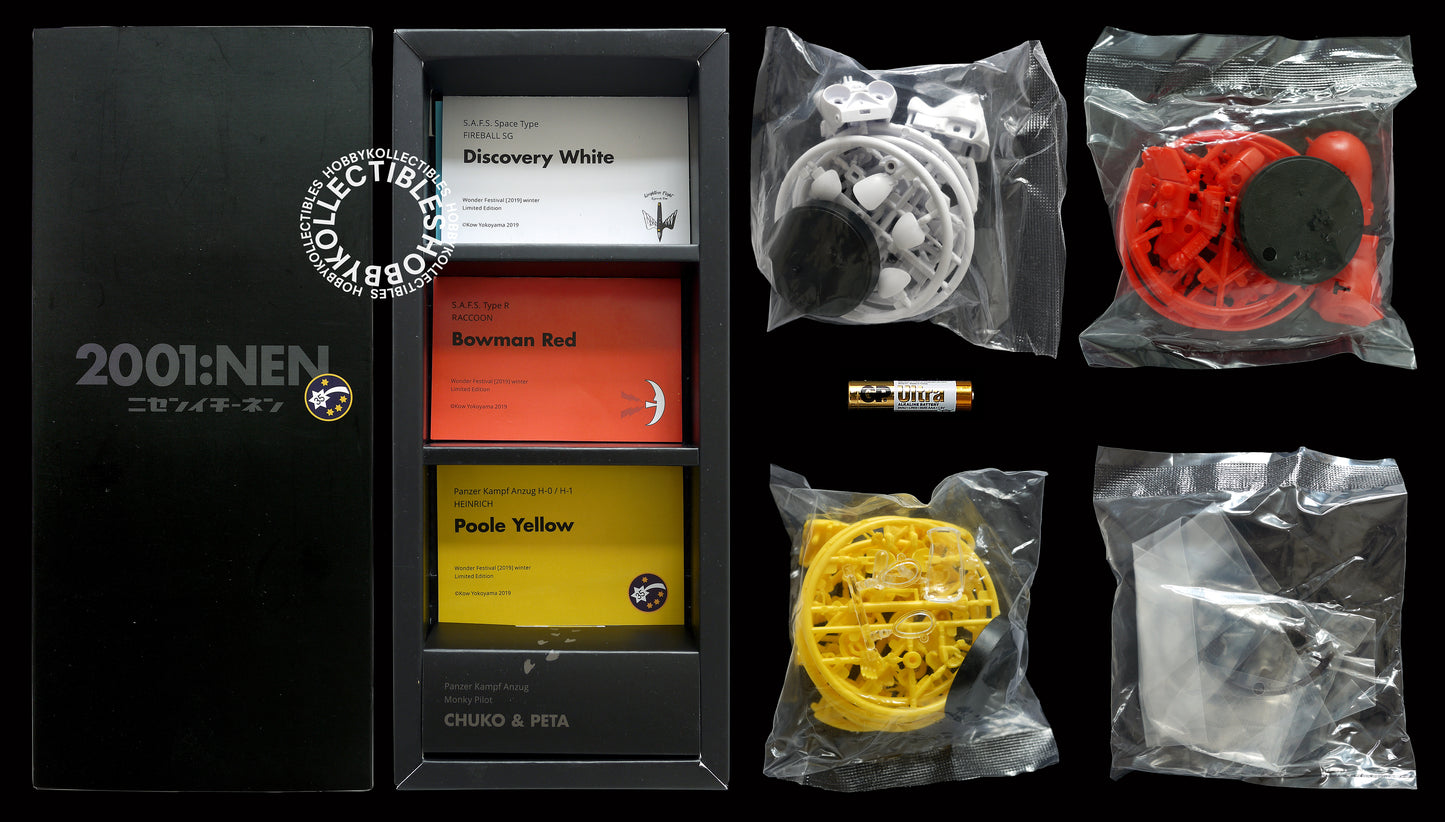 Ma.K Kaiyodo SF3D 1/35 Fireball Raccoon Heinrich Capsule Model Kit Limited Edition