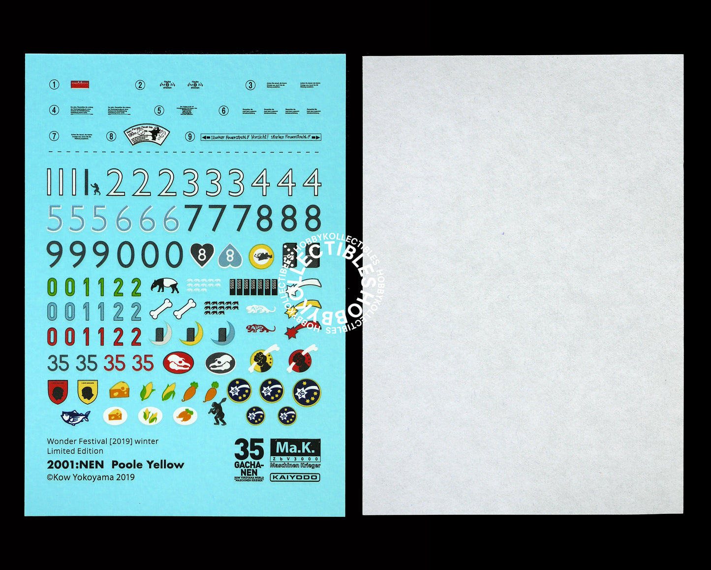 Ma.K Kaiyodo SF3D 1/35 Fireball Raccoon Heinrich Capsule Model Kit Limited Edition