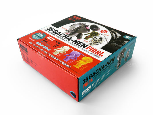 Ma.K Kaiyodo SF3D 1/35 Gacha-Nen Final Kauz Fliege Raptor Capsule Model Kit box set