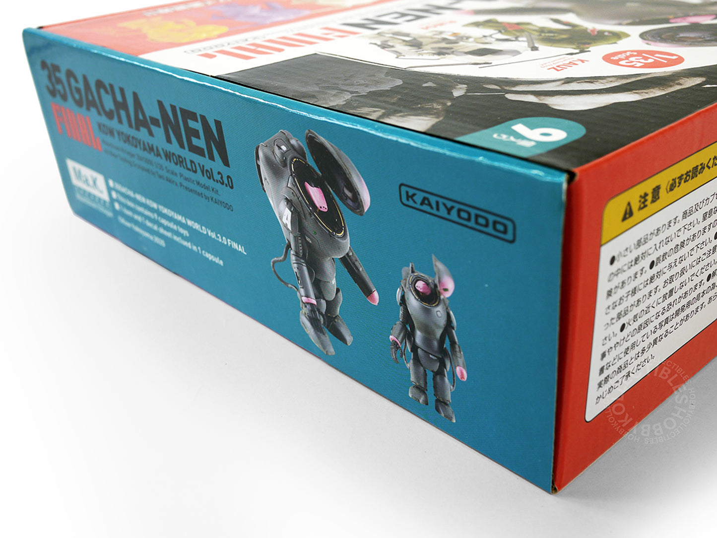 Ma.K Kaiyodo SF3D 1/35 Gacha-Nen Final Kauz Fliege Raptor Capsule Model Kit box set