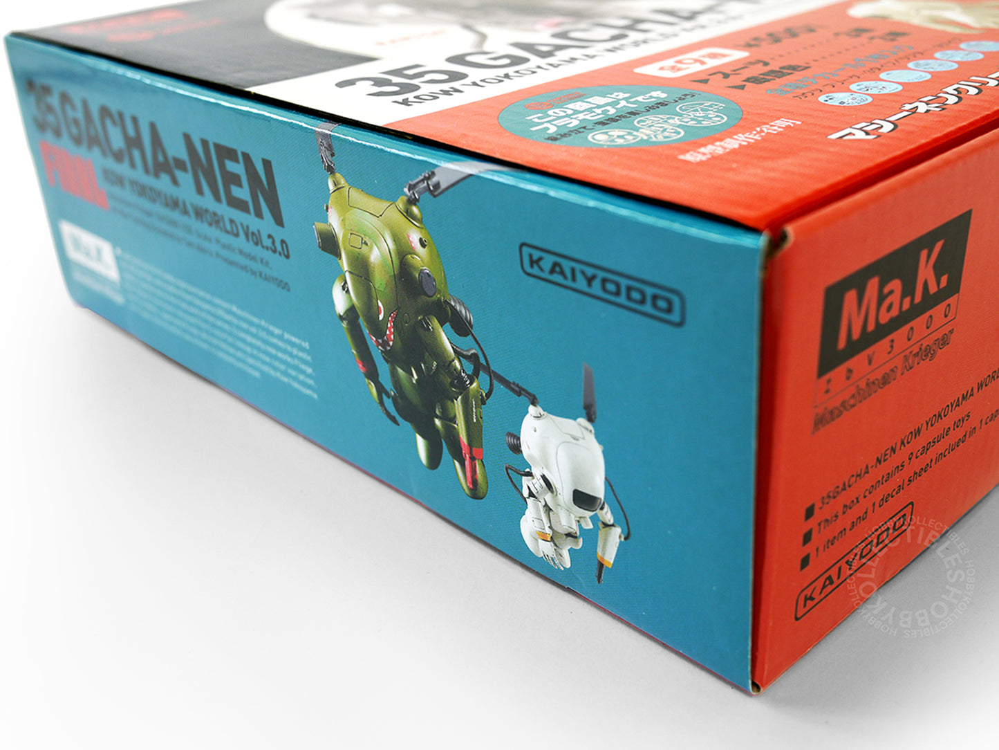 Ma.K Kaiyodo SF3D 1/35 Gacha-Nen Final Kauz Fliege Raptor Capsule Model Kit box set