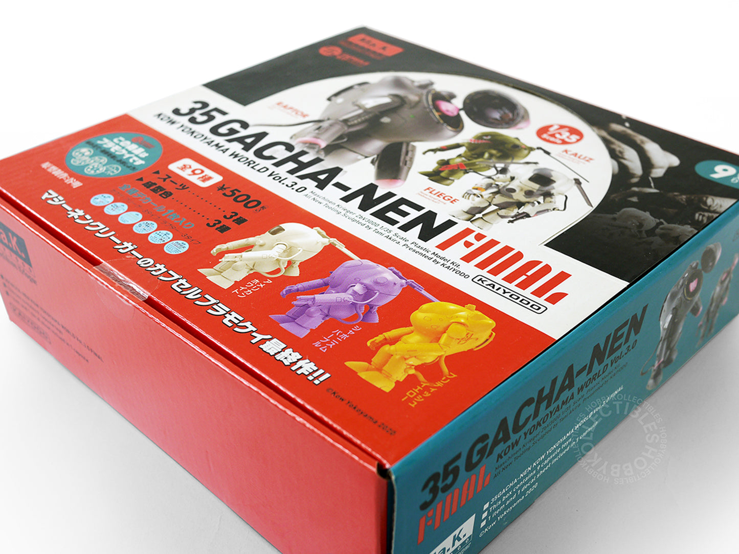 Ma.K Kaiyodo SF3D 1/35 Gacha-Nen Final Kauz Fliege Raptor Capsule Model Kit box set