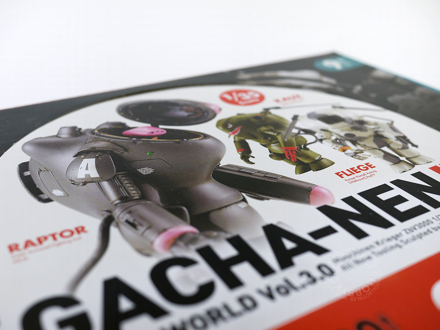 Ma.K Kaiyodo SF3D 1/35 Gacha-Nen Final Kauz Fliege Raptor Capsule Model Kit box set