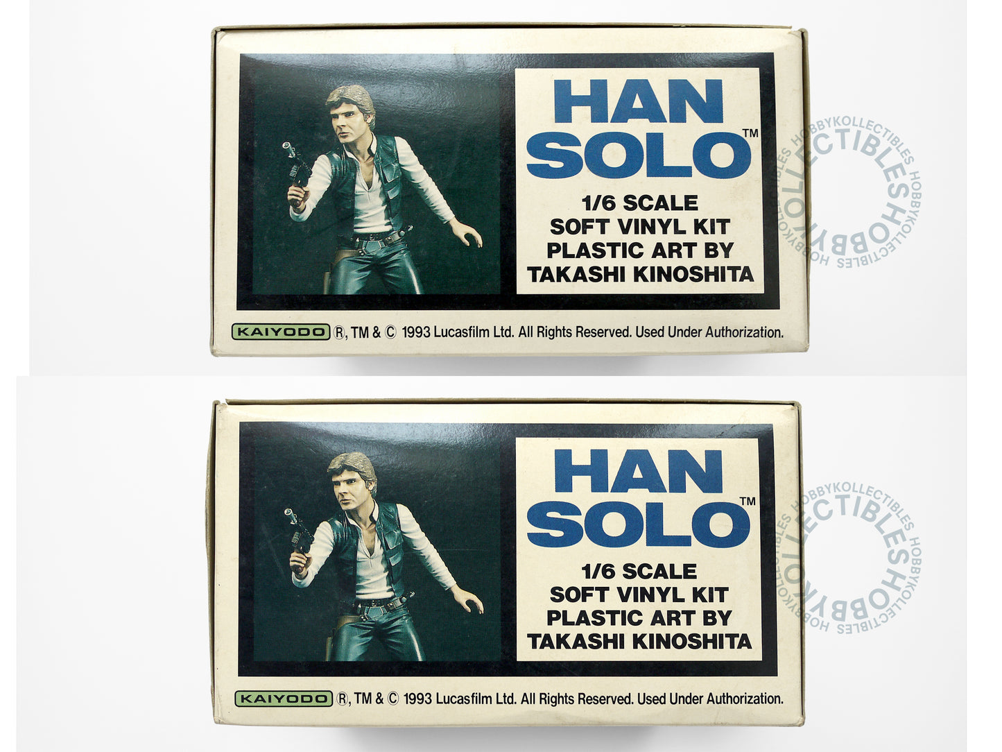 Kaiyodo Star Wars Vintage 1/6 Han Solo Soft Vinyl model kit
