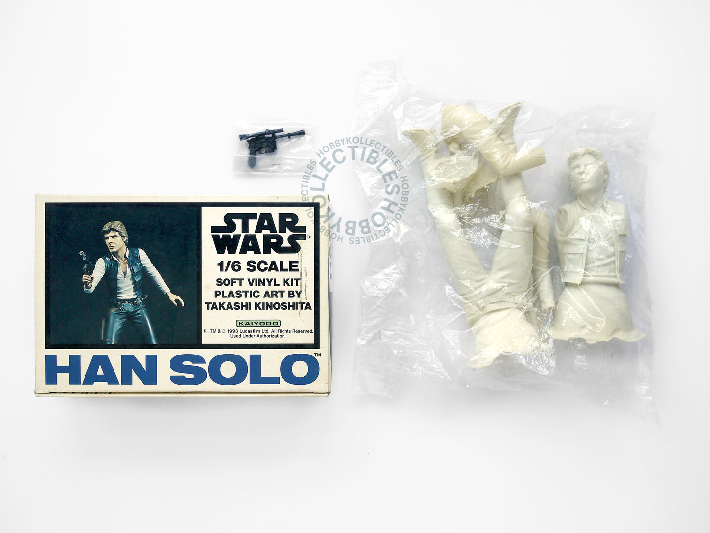 Kaiyodo Star Wars Vintage 1/6 Han Solo Soft Vinyl model kit