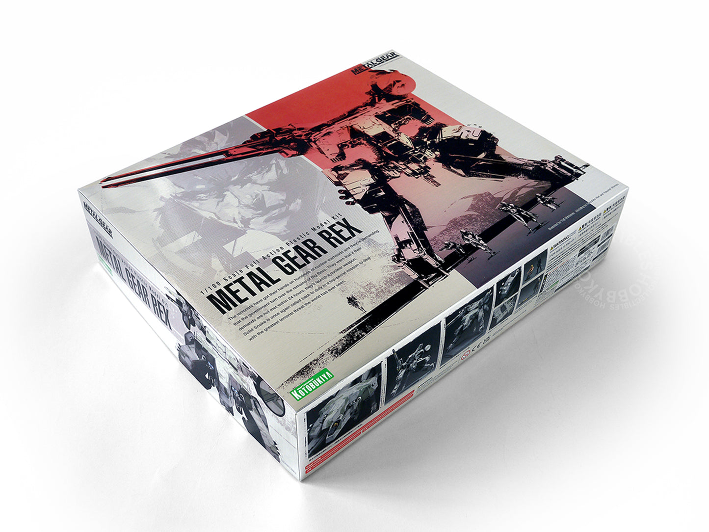 Kotobukiya 1/100 Metal Gear Rex Full Action Plastic Model Kit KP221R