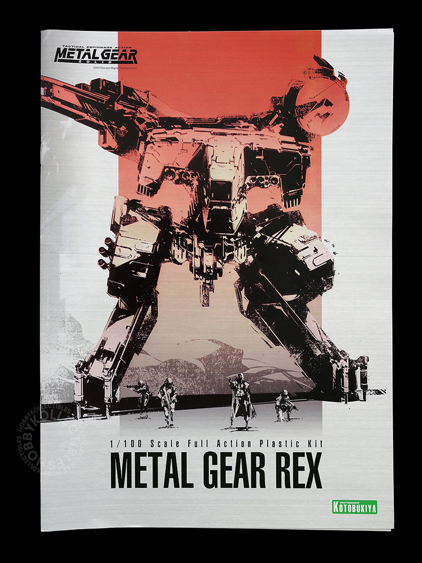 Kotobukiya 1/100 Metal Gear Rex Full Action Plastic Model Kit KP221R
