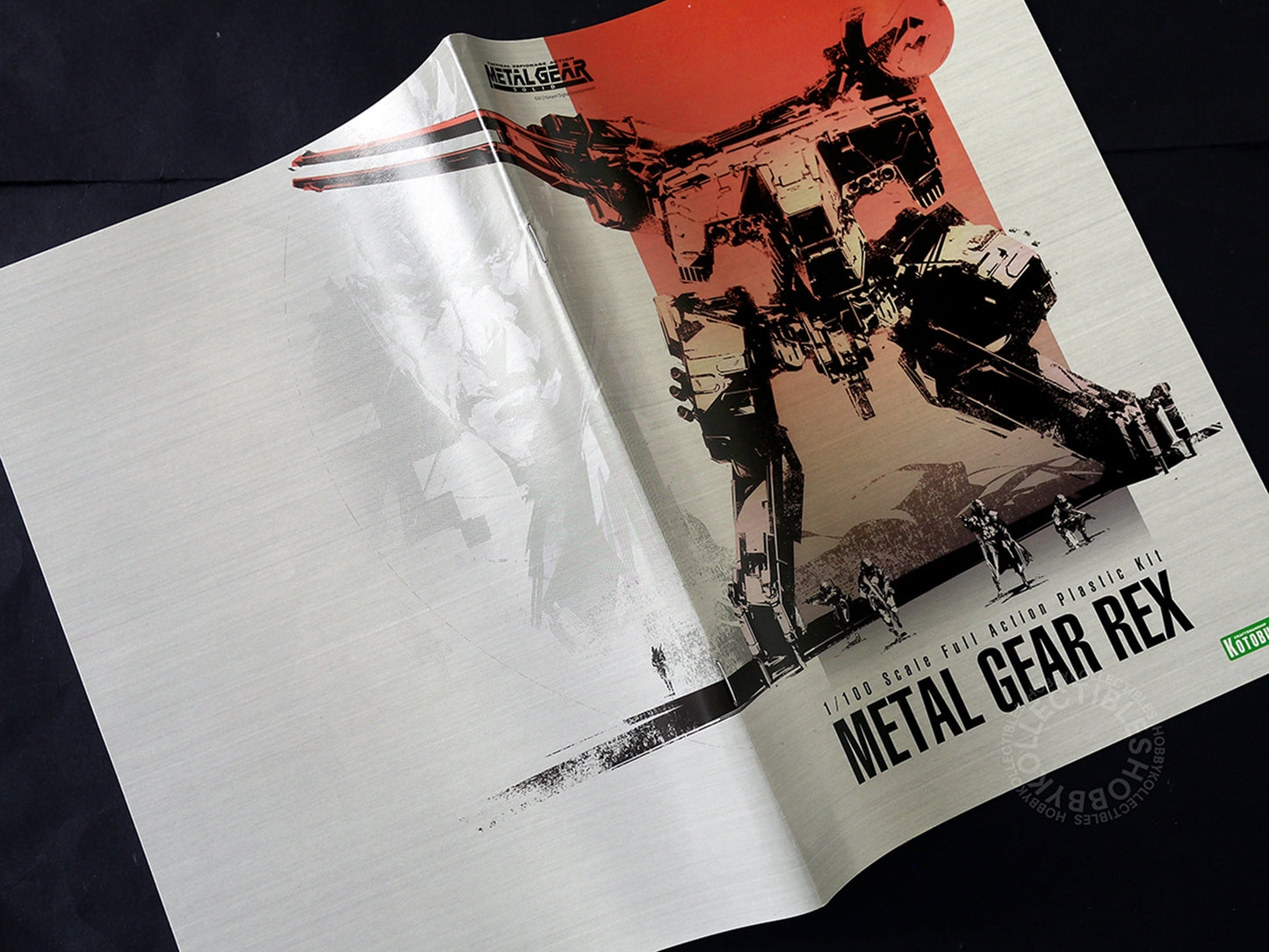 Kotobukiya 1/100 Metal Gear Rex Full Action Plastic Model Kit KP221R