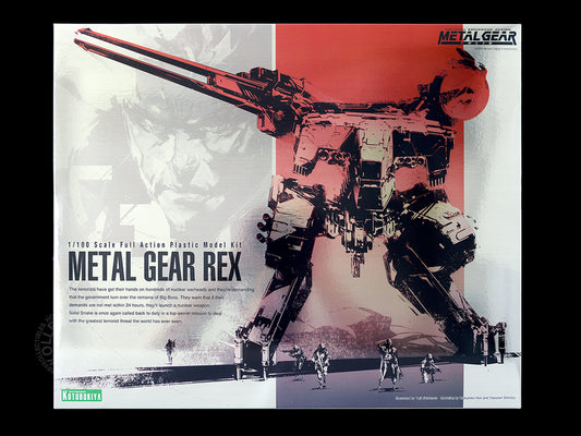Kotobukiya 1/100 Metal Gear Rex Full Action Plastic Model Kit KP221R