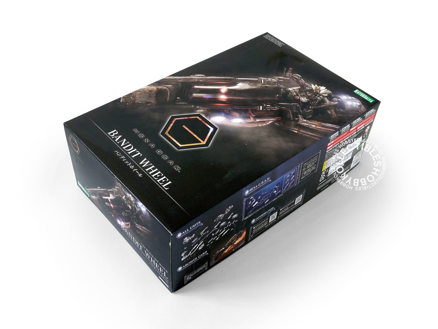 Kotobukiya 1/24 Hexa Gear Rex Bandit Wheel Plastic Model Kit