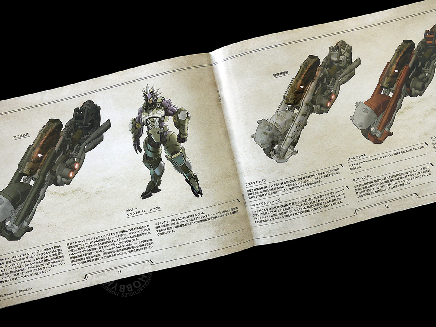Kotobukiya 1/24 Hexa Gear Rex Bandit Wheel Plastic Model Kit