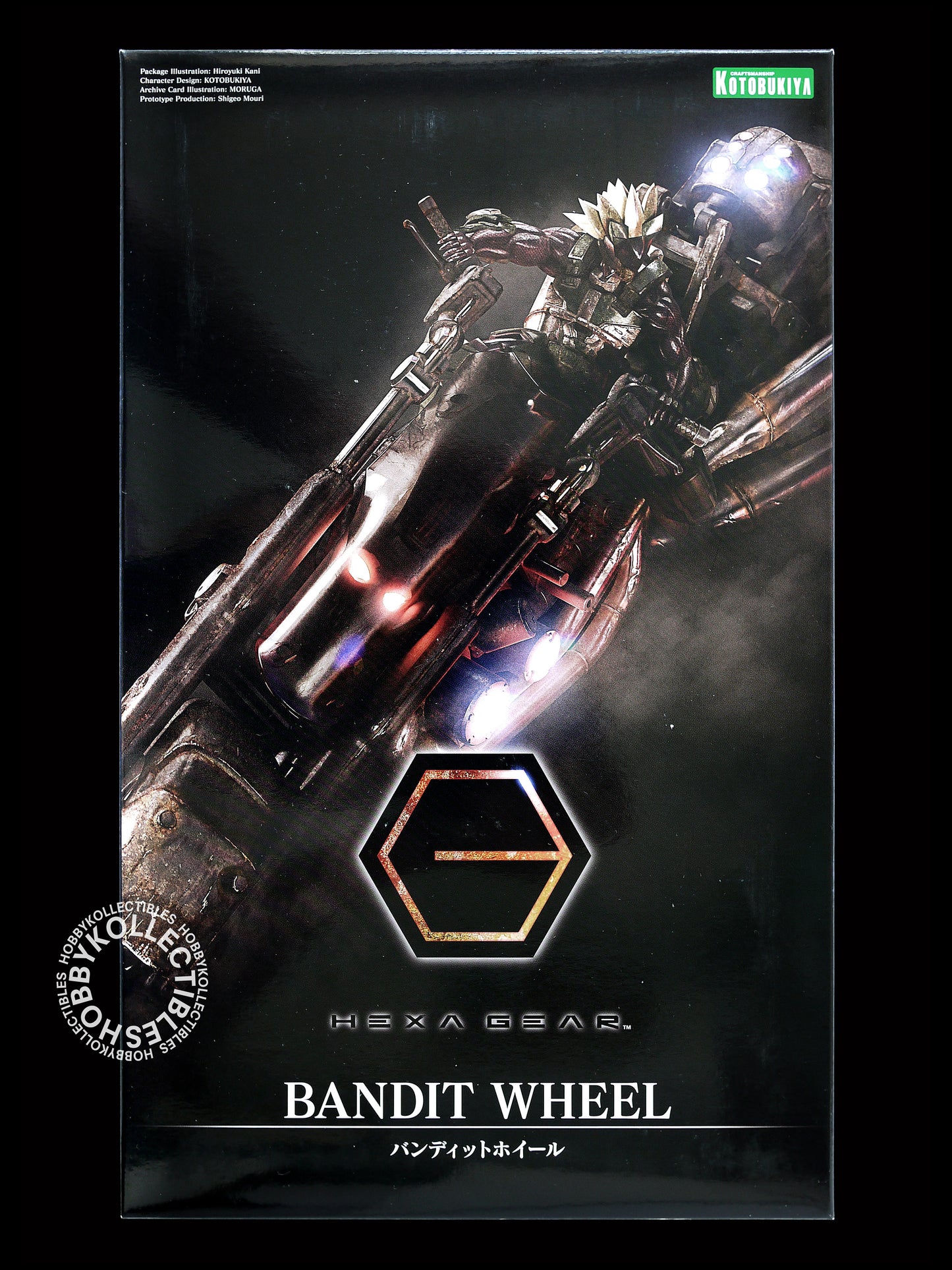 Kotobukiya 1/24 Hexa Gear Rex Bandit Wheel Plastic Model Kit