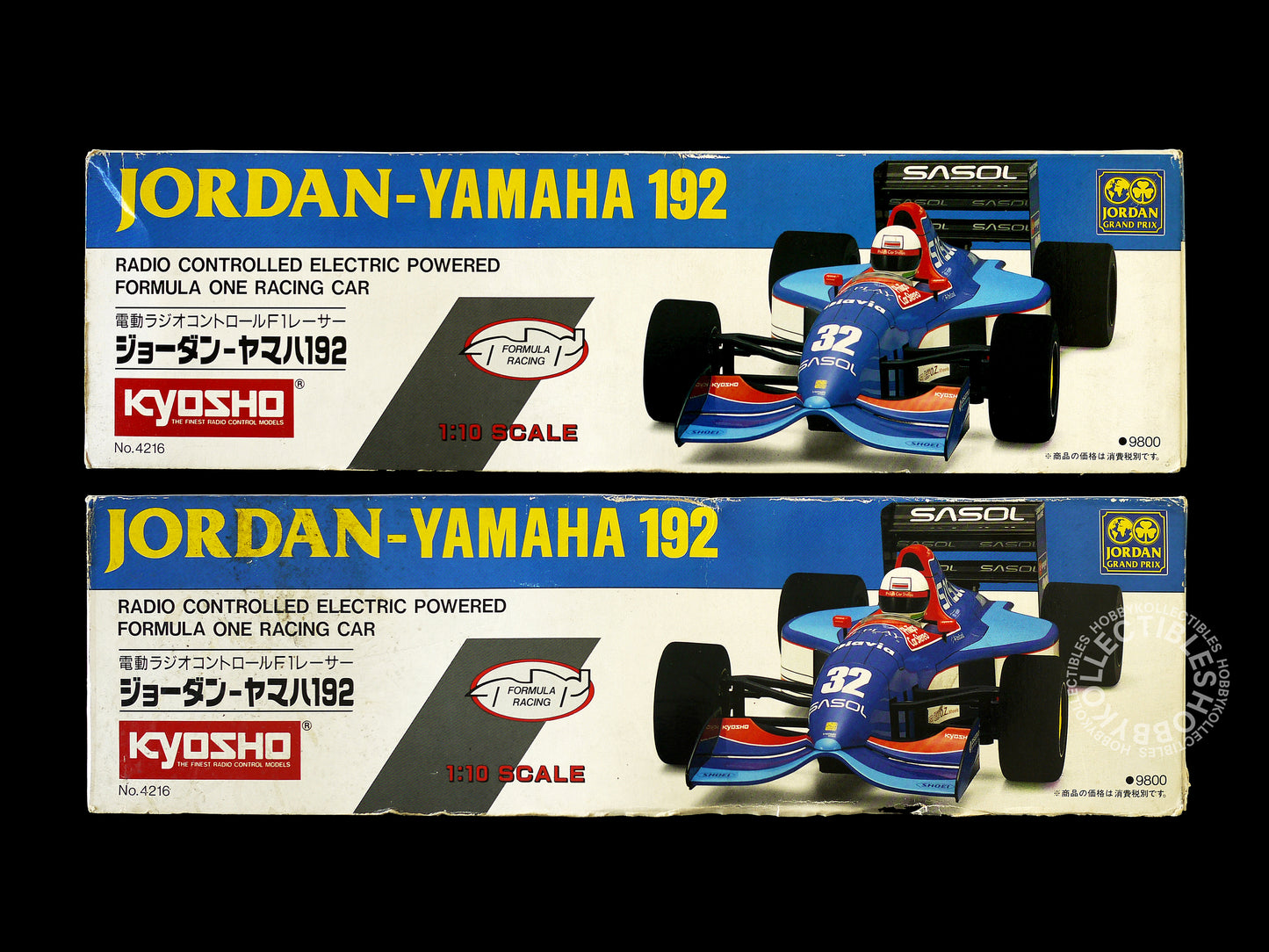 Kyosho Vintage 1/10 RC Jordan Yamaha 192 F1 Racing Car Model Kit No.4216