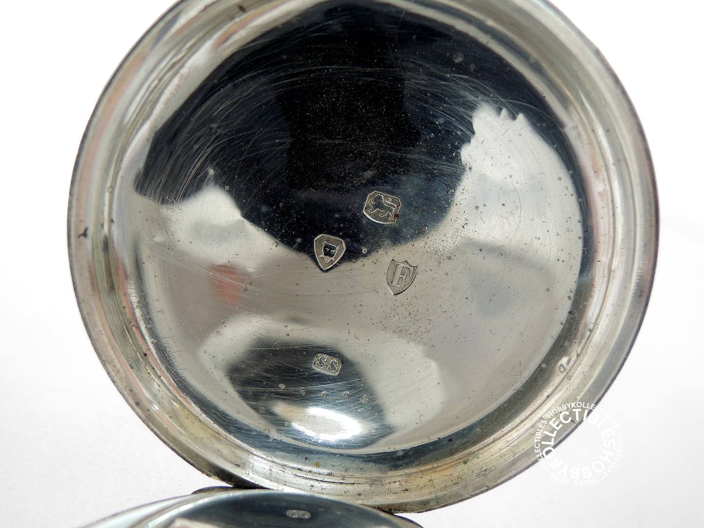 English Silver Hunter L.Staunton London Lever Pocket Watch