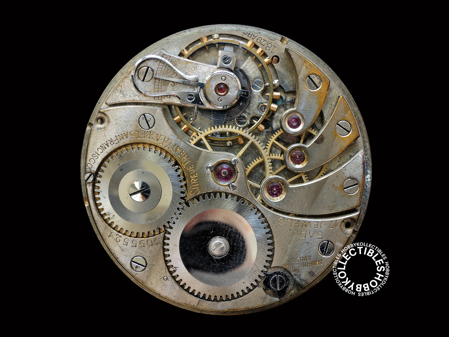 Longines High Grade Lever Pocket Watch Movement