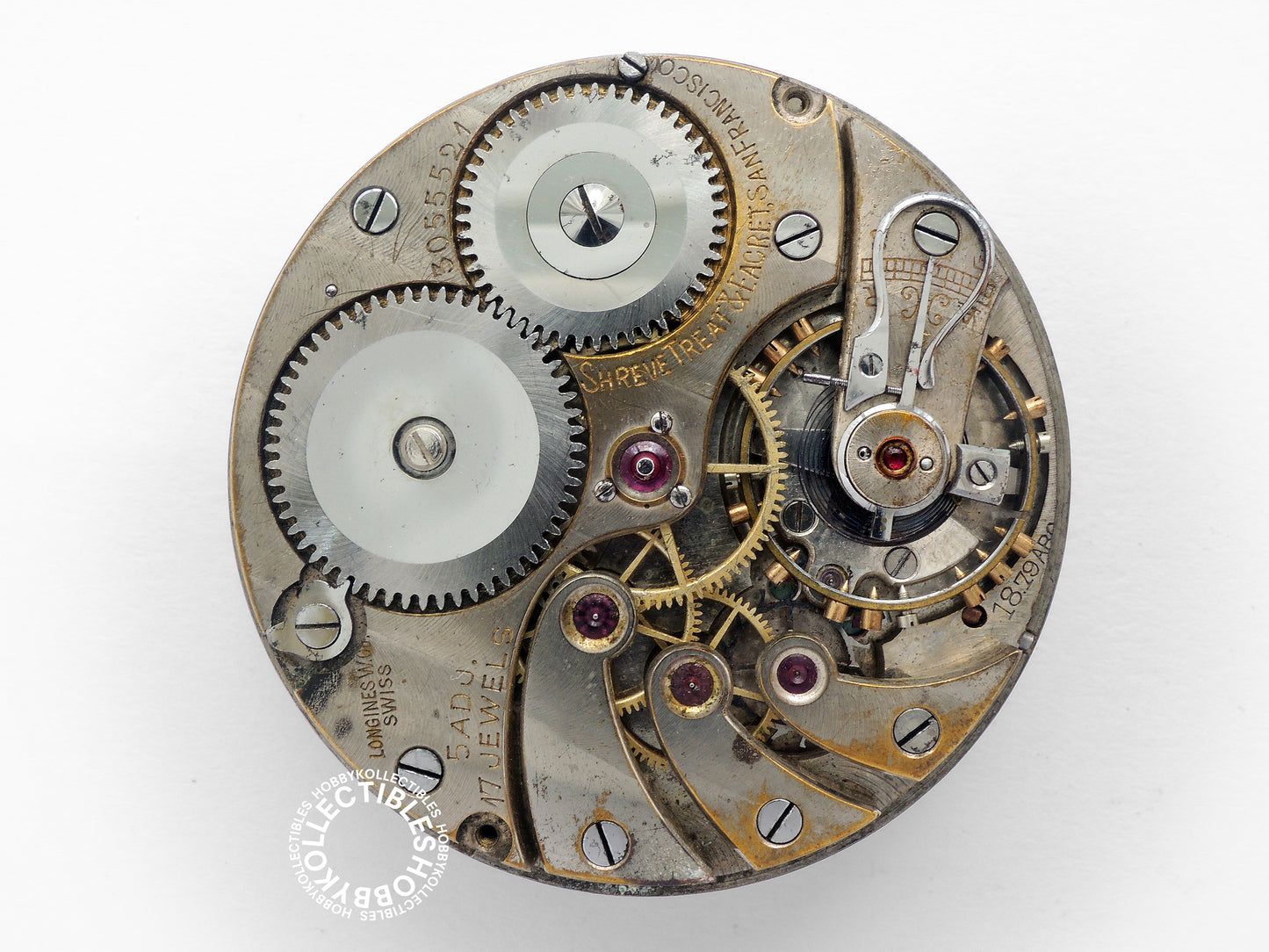 Longines High Grade Lever Pocket Watch Movement