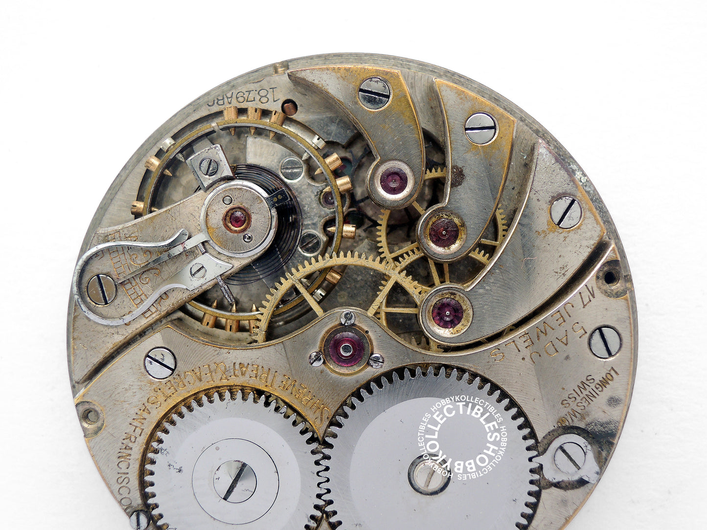 Longines High Grade Lever Pocket Watch Movement