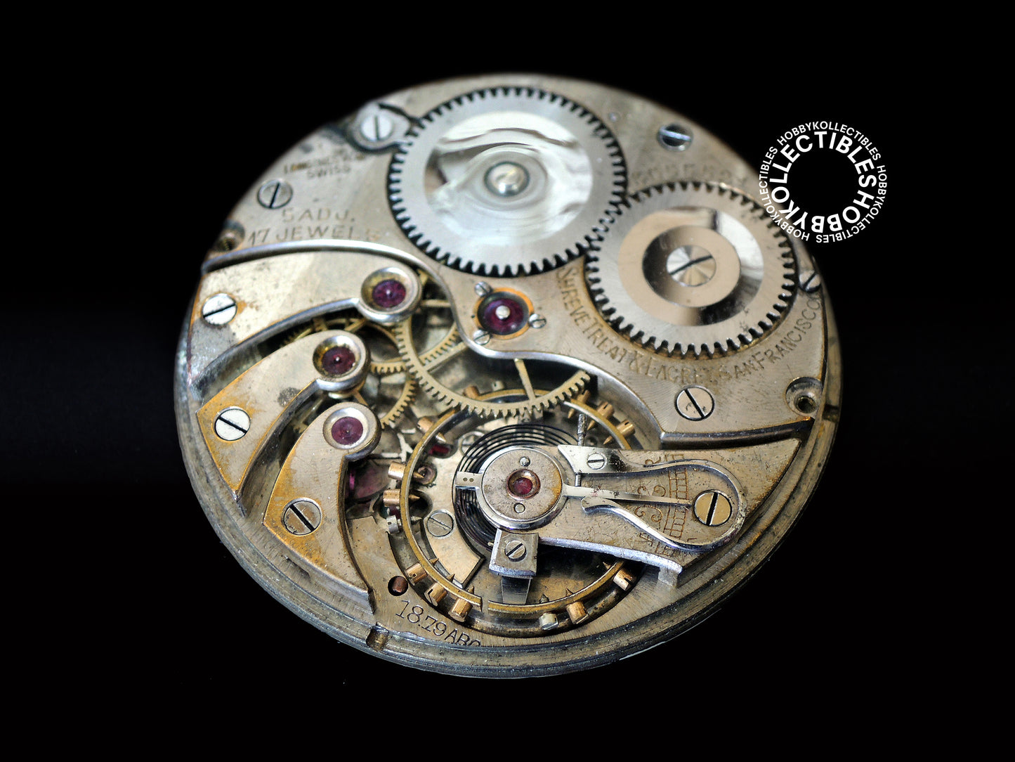 Longines High Grade Lever Pocket Watch Movement