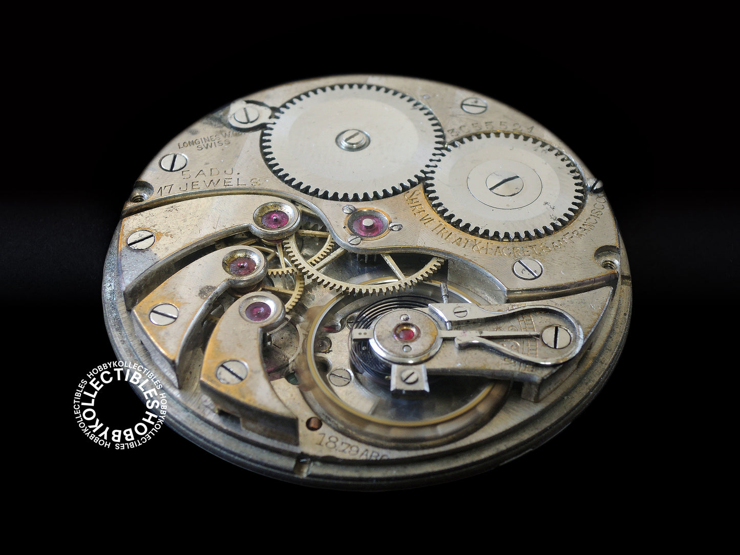 Longines High Grade Lever Pocket Watch Movement