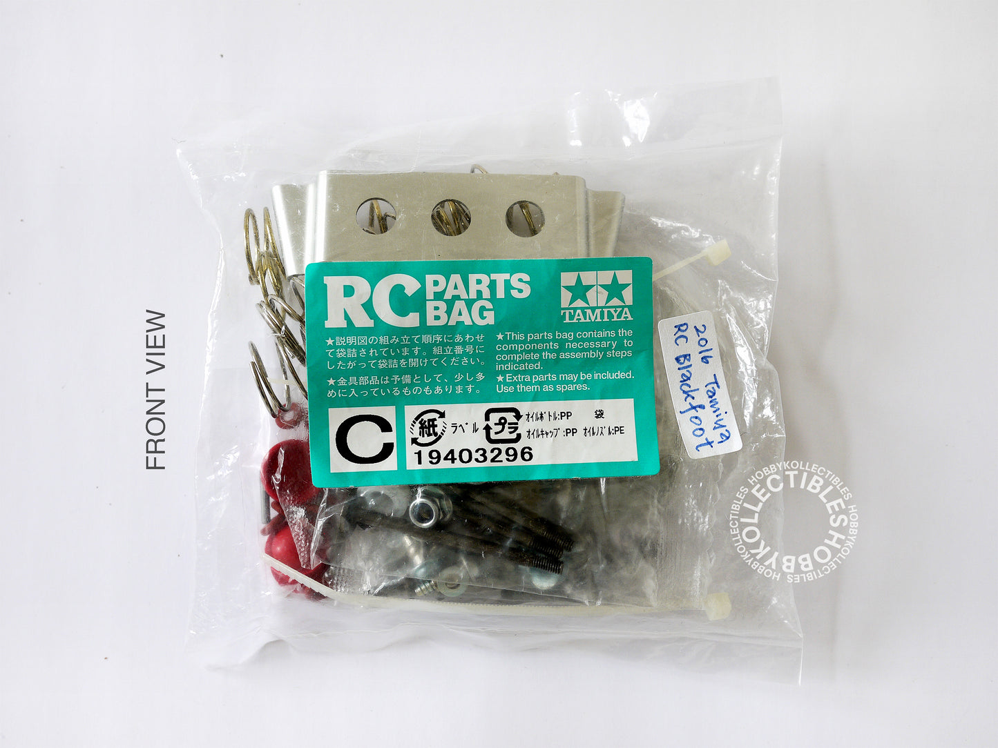 Lot(E) of Tamiya Vintage RC Tool Bag Parts 20 Bags Grasshopper Striker Blackfoot MISSING OIL GREASE