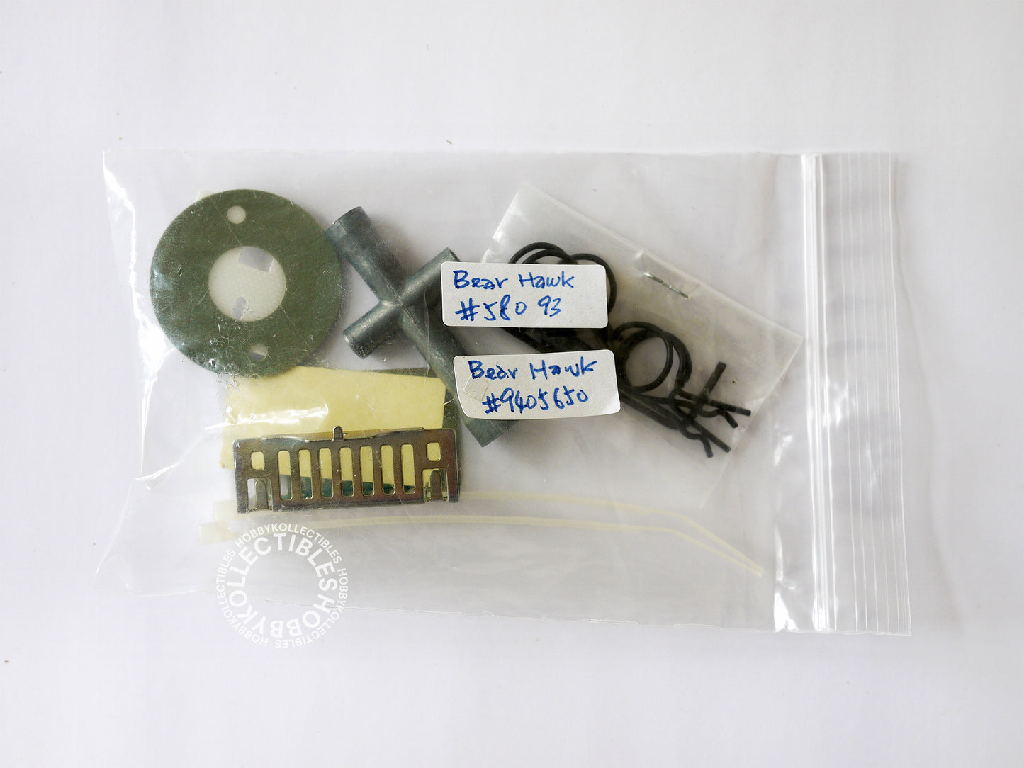 Lot(E) of Tamiya Vintage RC Tool Bag Parts 20 Bags Grasshopper Striker Blackfoot MISSING OIL GREASE