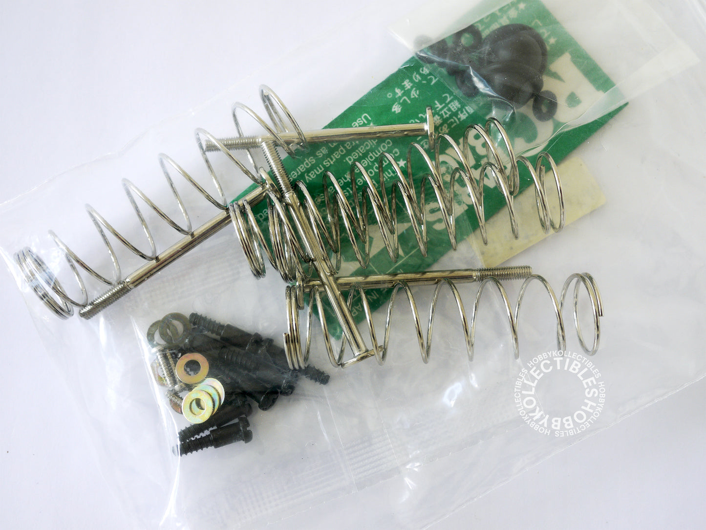 Lot(G) of Tamiya Vintage RC Tool Bag/Parts 19 Bag Wild One Striker MISSING Grease/Oil