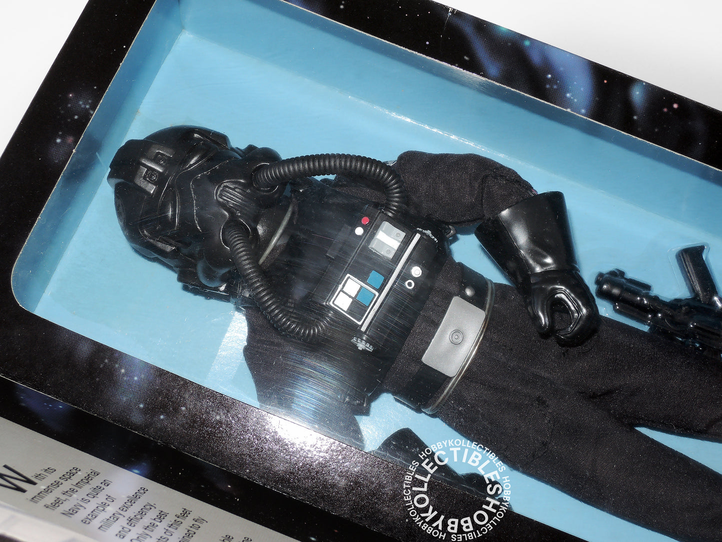 Lot of 2 Vintage Kenner Star Wars Tie Fighter Pilot & Boba Fett 12" Action Figure