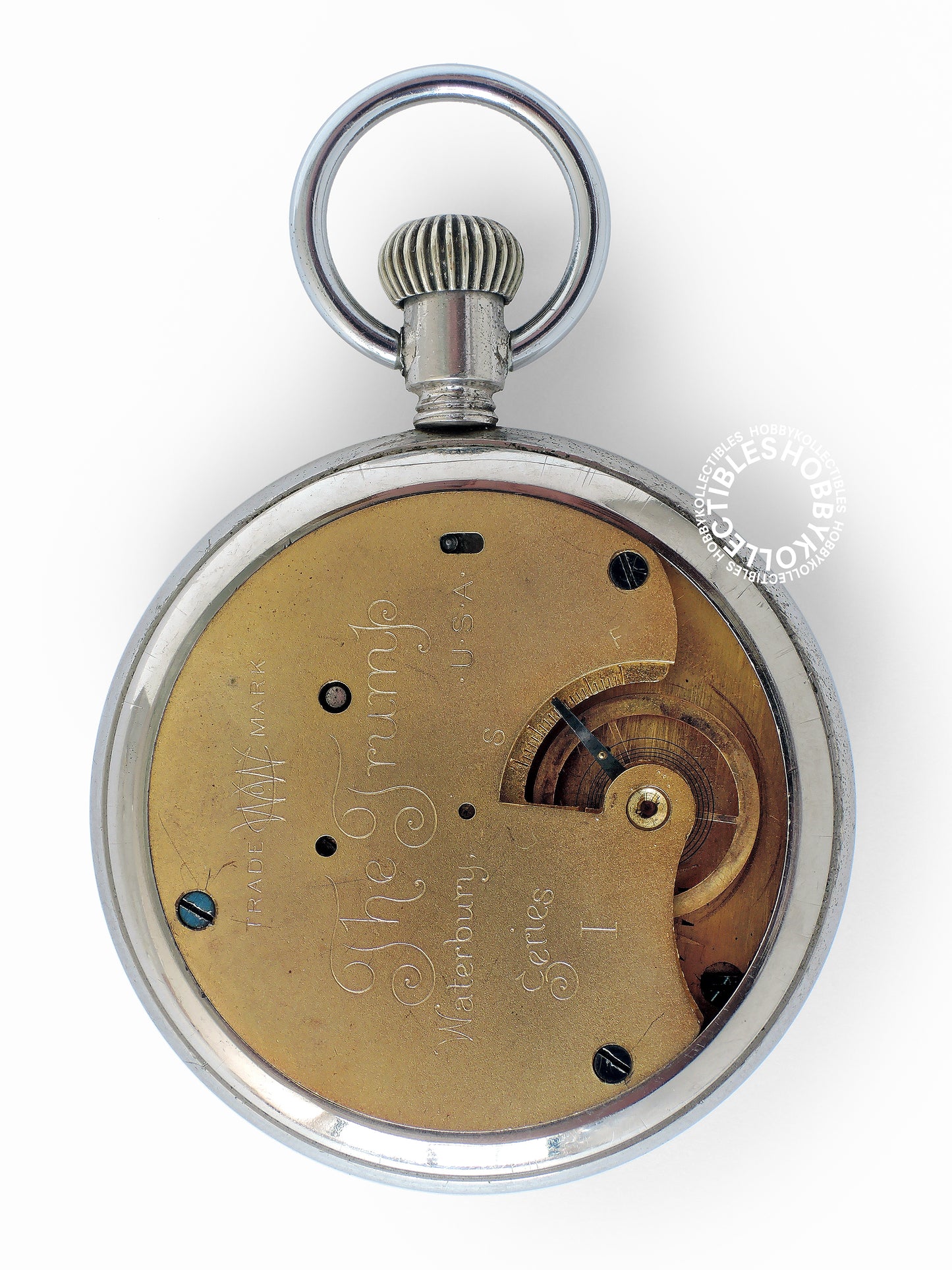 Lot of 4 Pocket Watch Waterbury Roskopf York Need Repair/for Parts