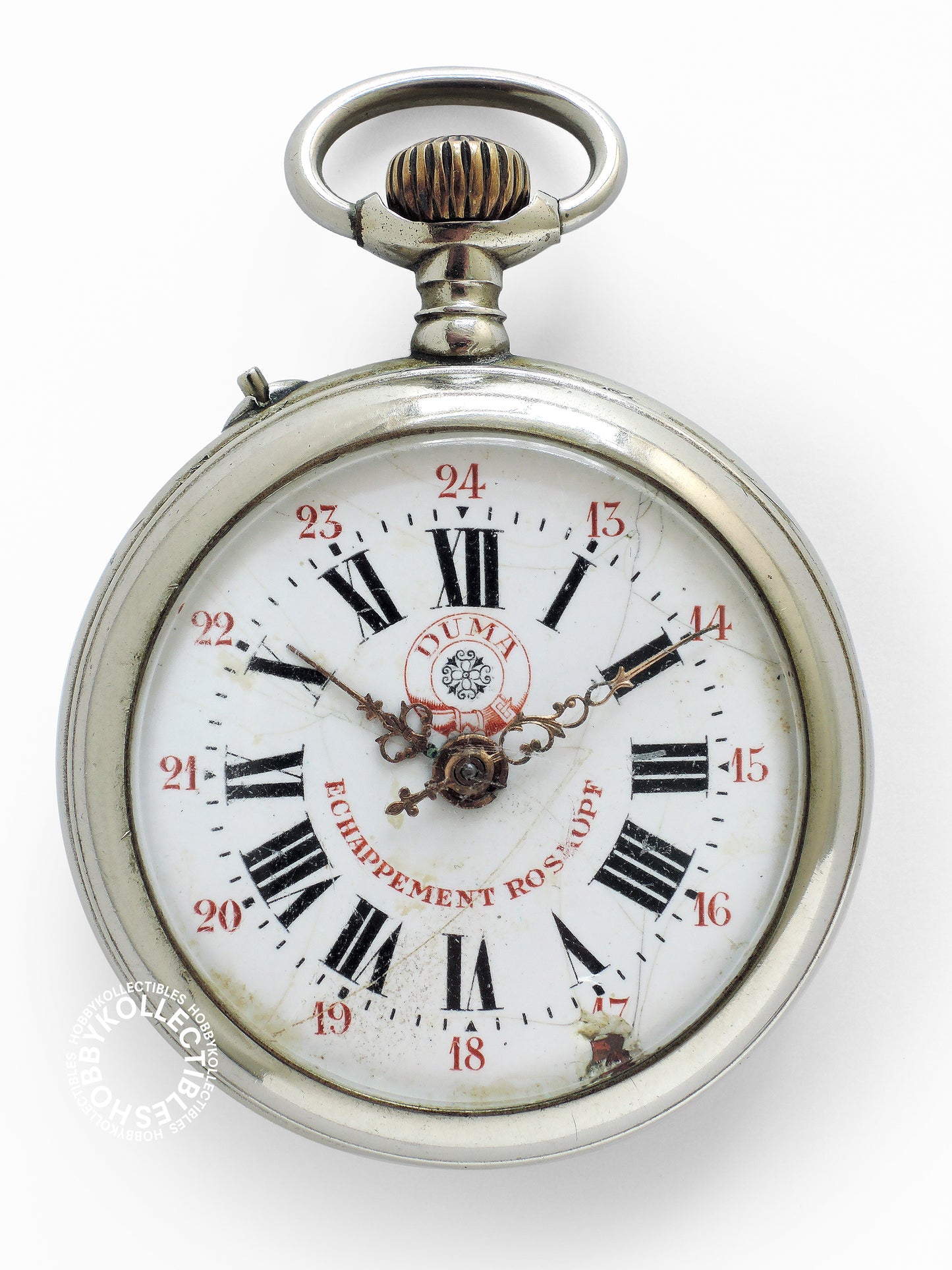 Lot of 4 Pocket Watch Waterbury Roskopf York Need Repair/for Parts