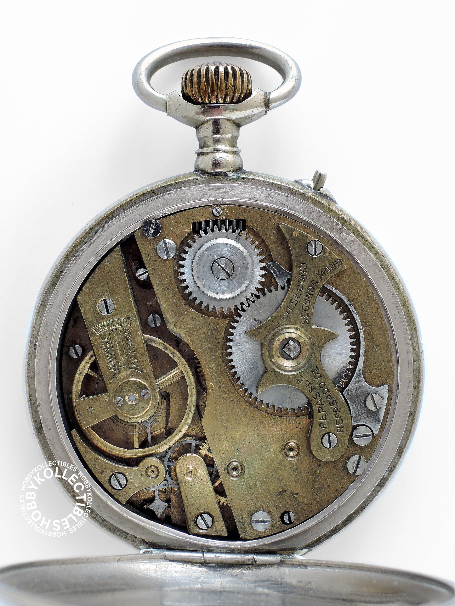 Lot of 4 Pocket Watch Waterbury Roskopf York Need Repair/for Parts