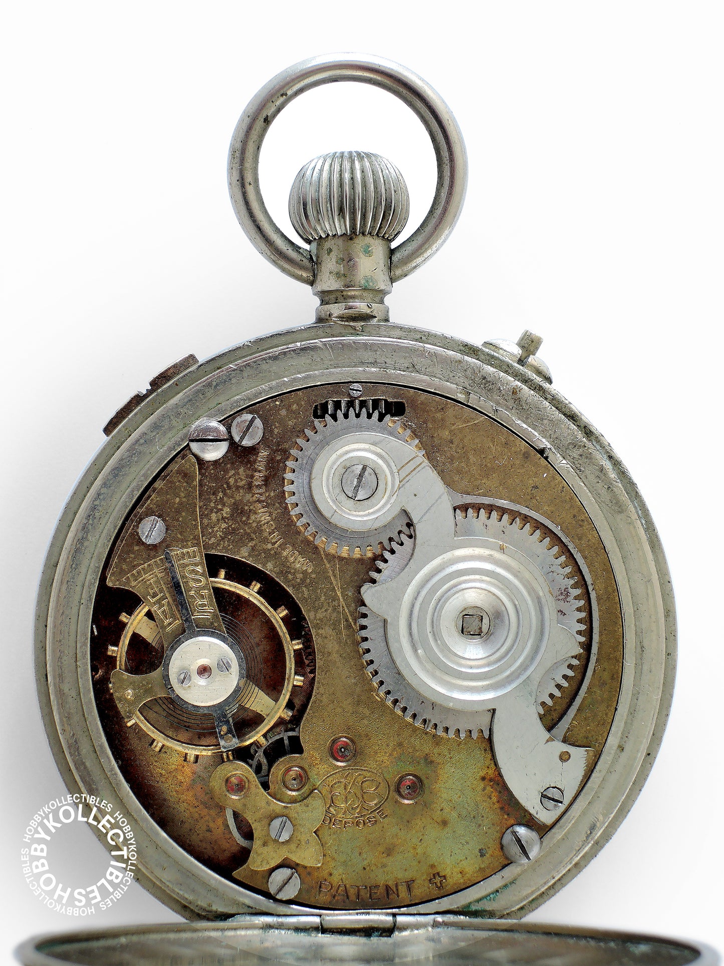 Lot of 4 Pocket Watch Waterbury Roskopf York Need Repair/for Parts