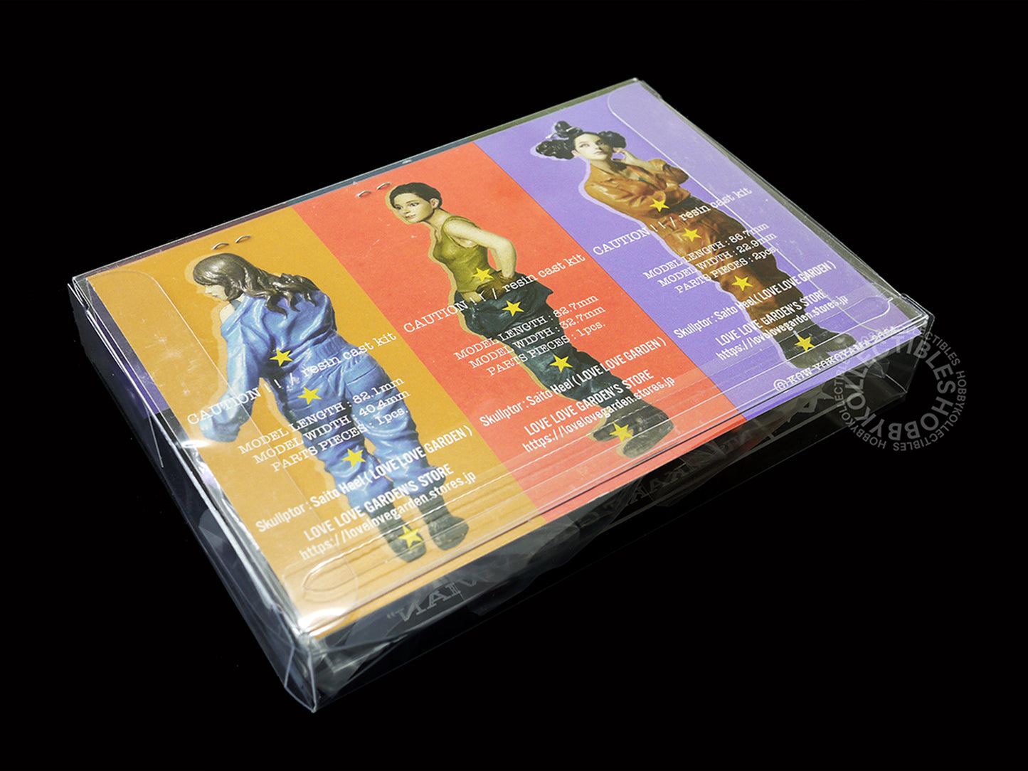 Love Love Garden 1/20 Ma.K SDR Popup Girls Set Resin Figure Model Kit