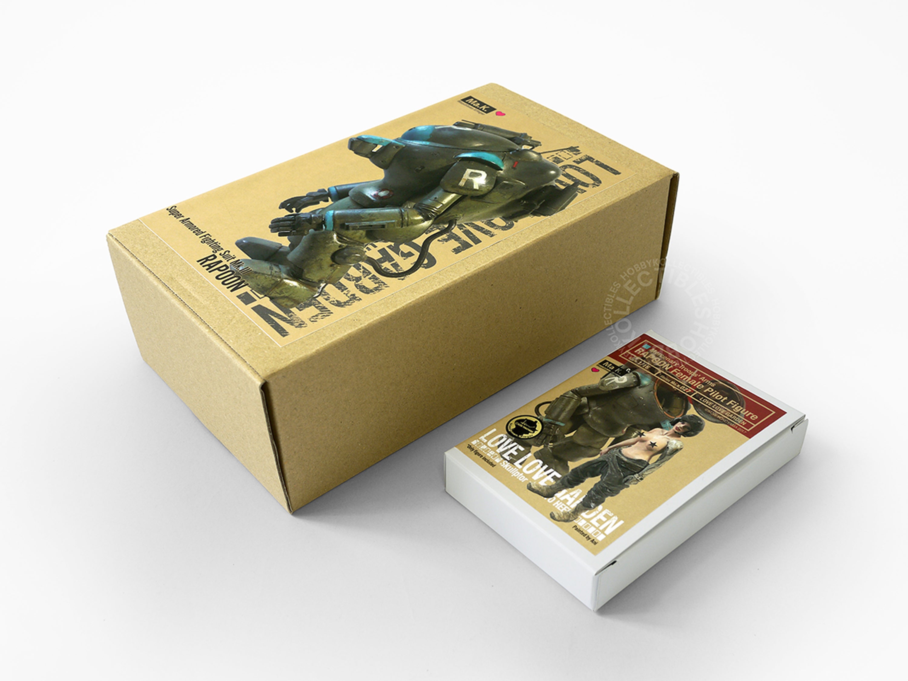 Ma.K Maschinen Krieger Sf3D Model Kits - Kow Yokoyama