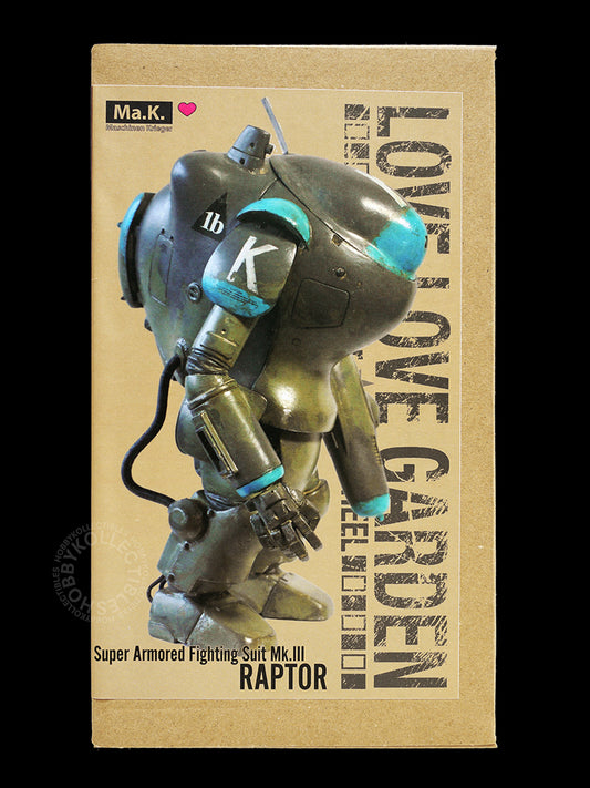 Ma.K Love Love Garden SF3D 1/16 SAFS MK.III Raptor & Female Pilot Resin Model Kit