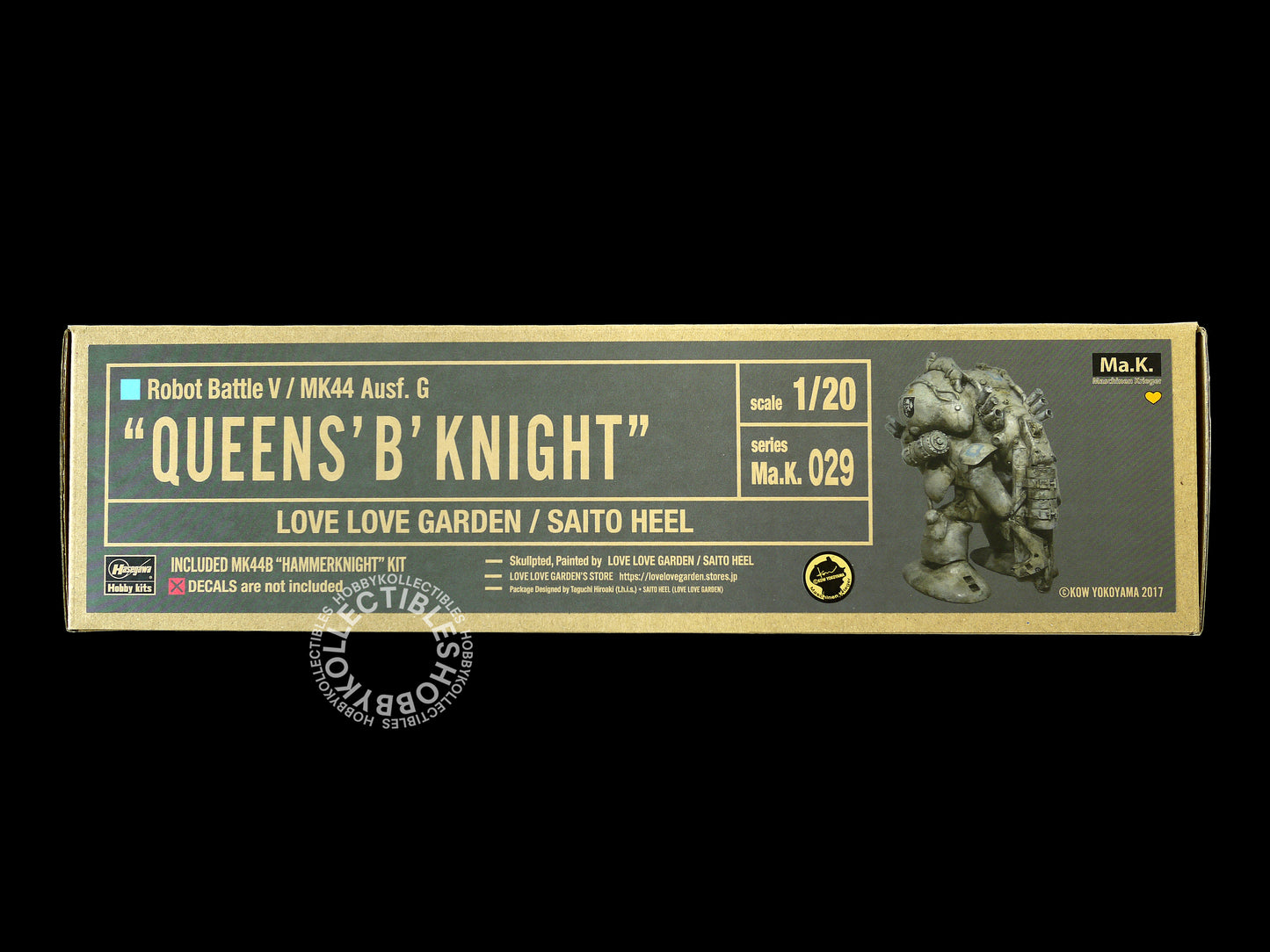Ma.K Love Love Garden MK44 1/20 "Queens "B" Knight" Resin+Plastic Kit