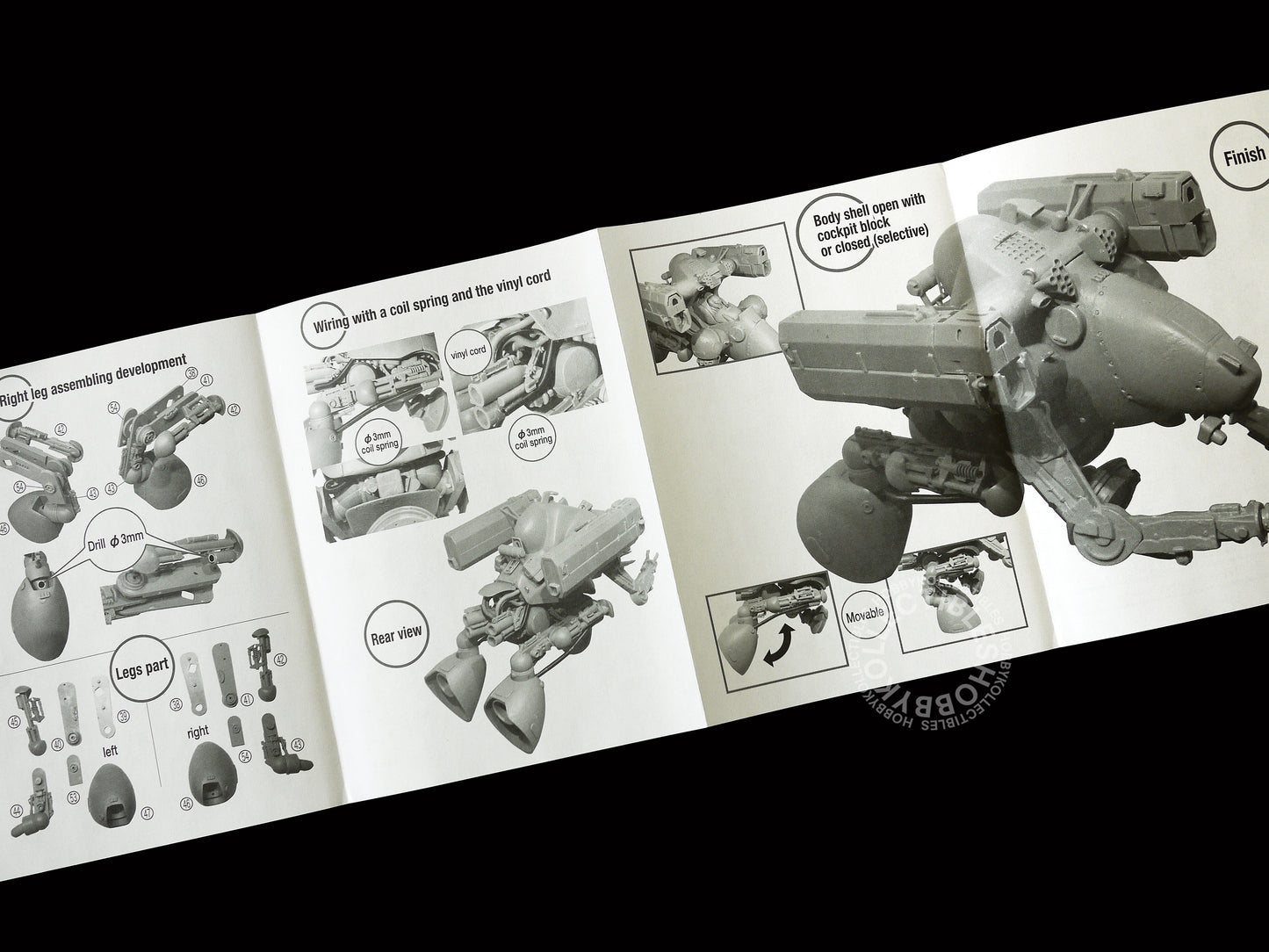 Ma.K Love Love Garden 1/35 Robot Battle V MK52W Wyvern Full Resin kit