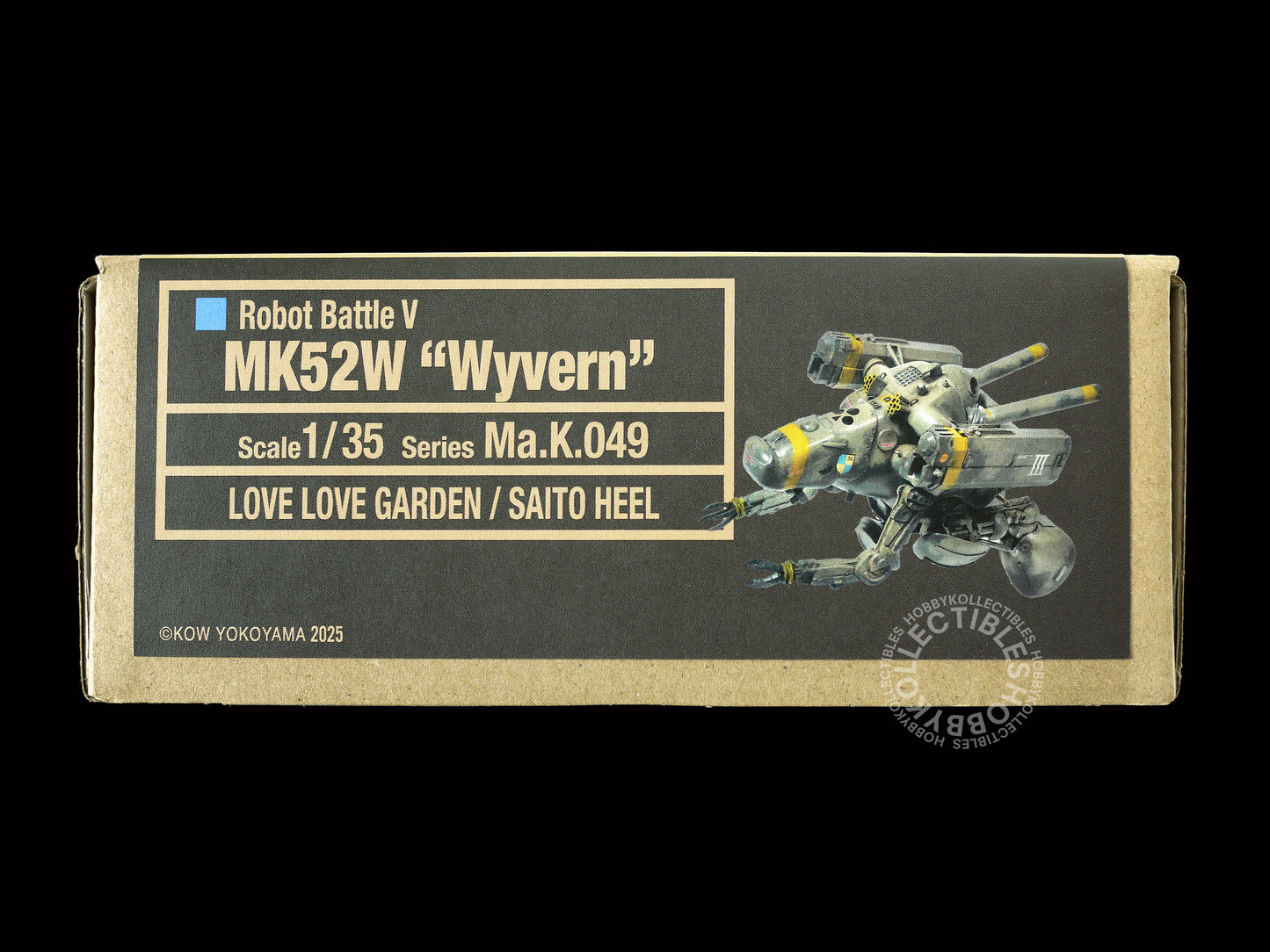 Ma.K Love Love Garden 1/35 Robot Battle V MK52W Wyvern Full Resin kit