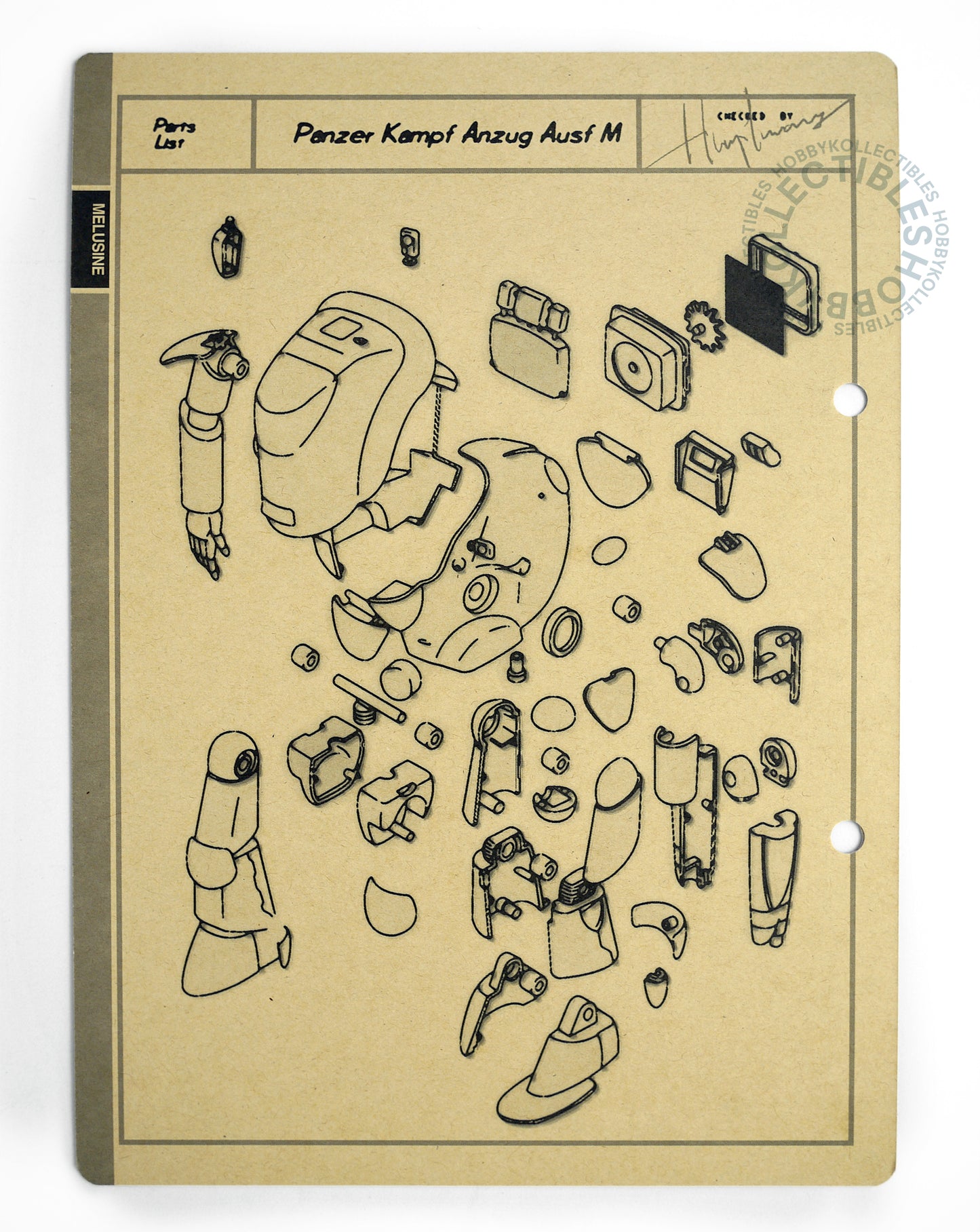 Ma.K Modelkasten Vintage 1/20 Melusine Resin/Plastic Model Kit